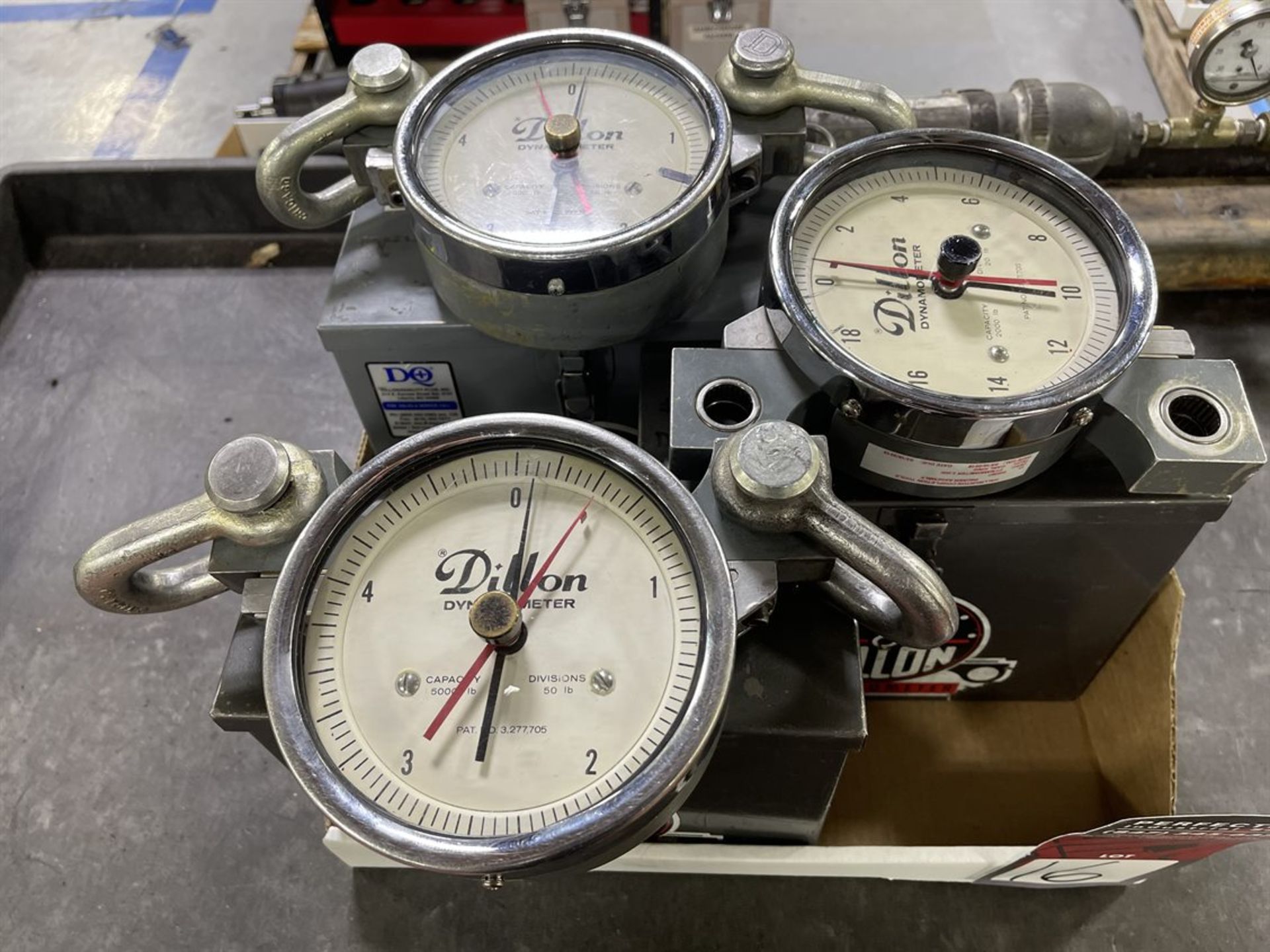 Lot of (3) DILLION Dynamometers - Image 2 of 2