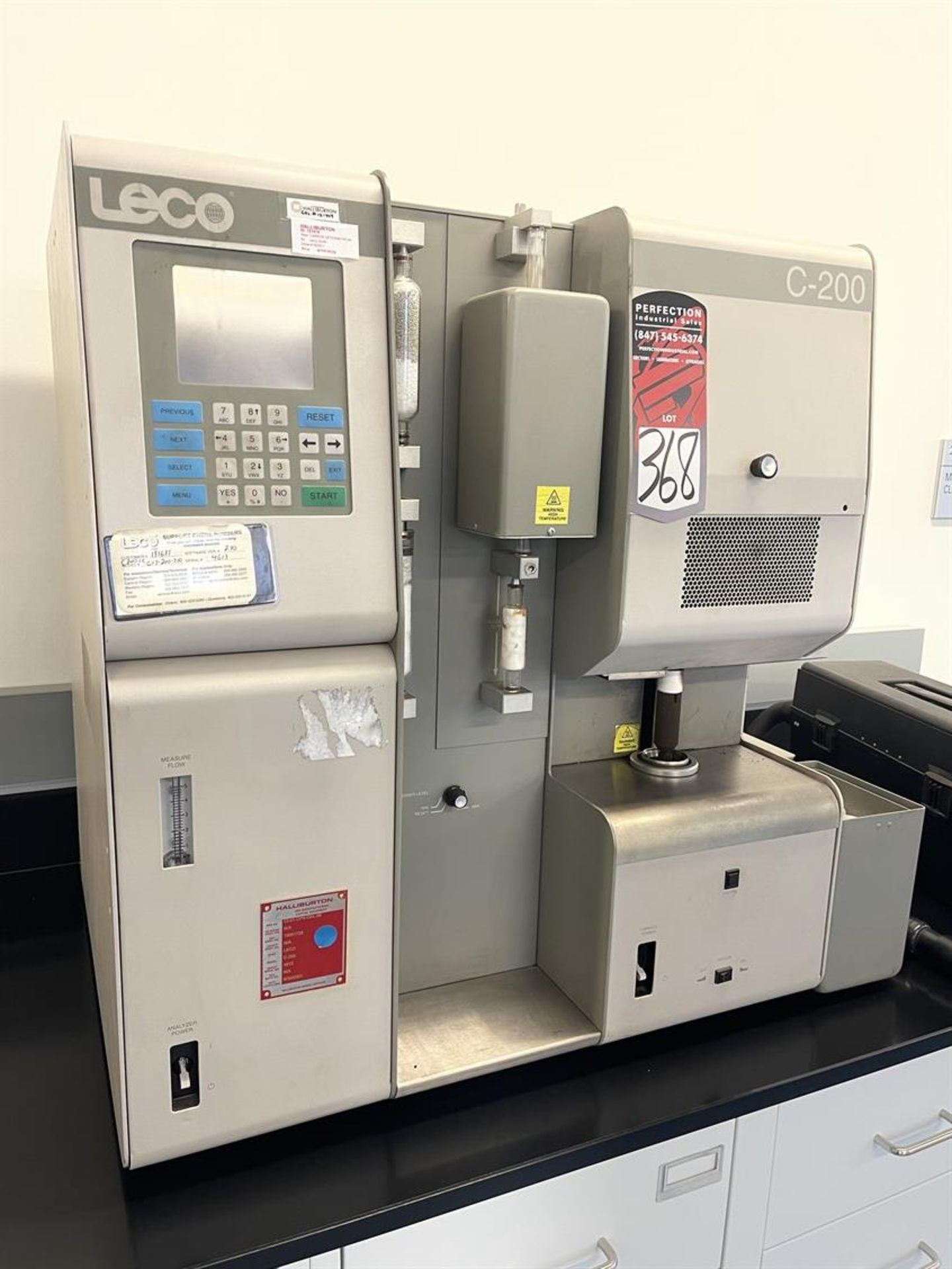 Leco C-200 Carbon Analyzer, s/n 4613, SAP 10051729, (Location: Met Lab 2nd Floor)