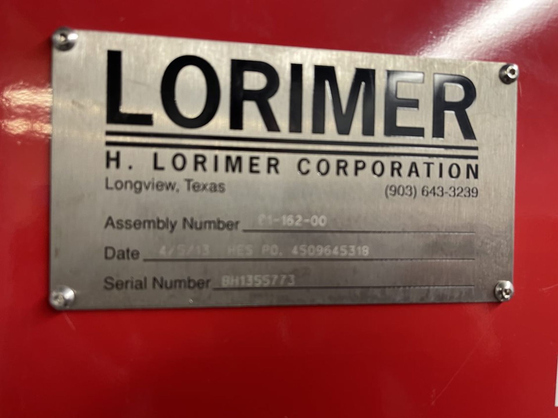 Lorimer Pressure System for Pressurizing the Environmental Chamber, Lot 379, (Location: Test Cell - Image 5 of 5