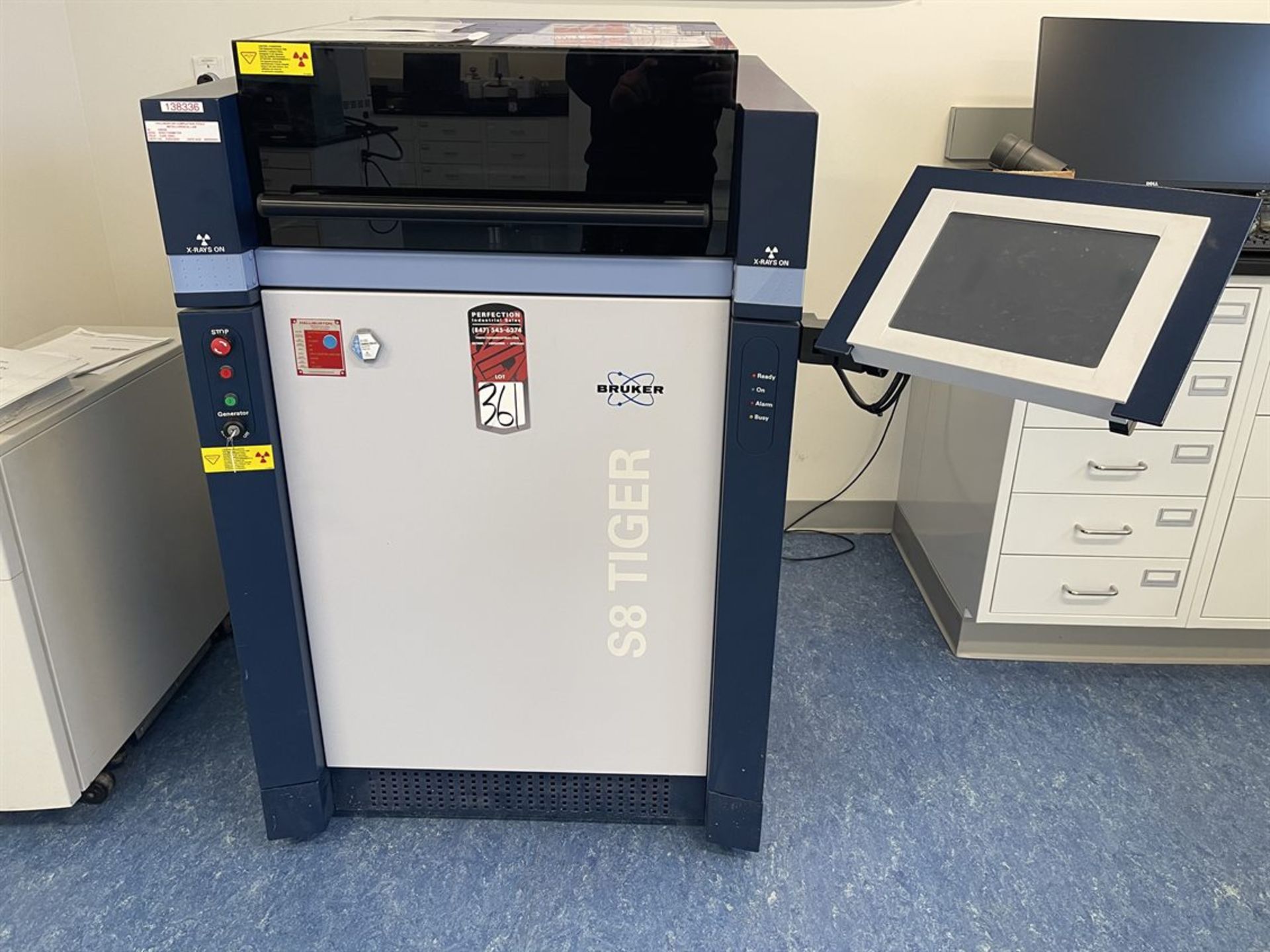 Bruker S8 Tiger High Performance Wavelength Dispersive XRF Spectrometer, s/n 204499, SAP # - Image 2 of 10