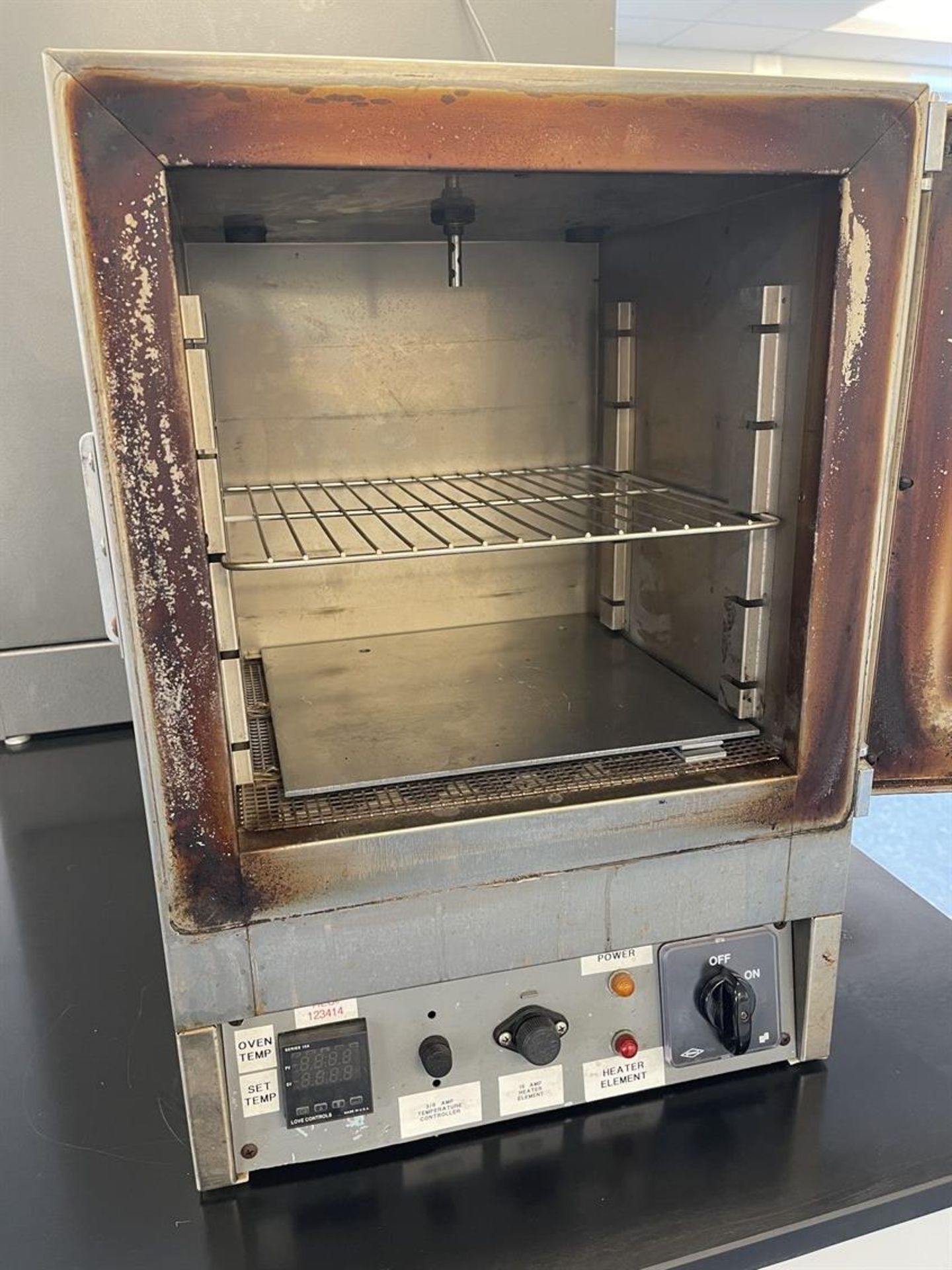 Blue M Electric Oven OV-12A, s/n OV1-10128, 11" x 11" x 12" High, 500 Deg F Max Temp, (Location: Met - Image 2 of 3