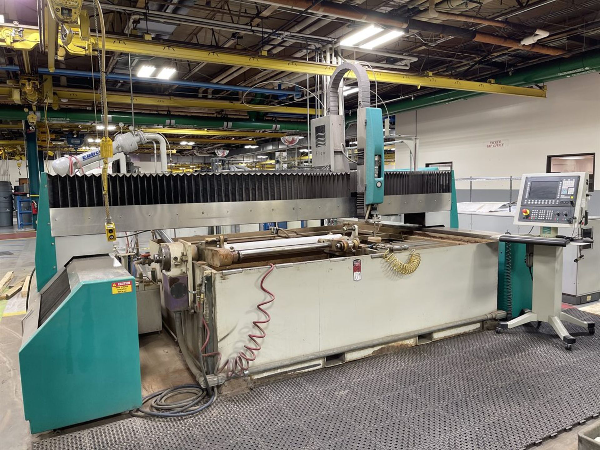 20006 FLOW Waterjet WMC 3020 CNC, s/n 98274, Siemens CNC Control, 96" x 117" Cutting Area, 12" - Image 2 of 9