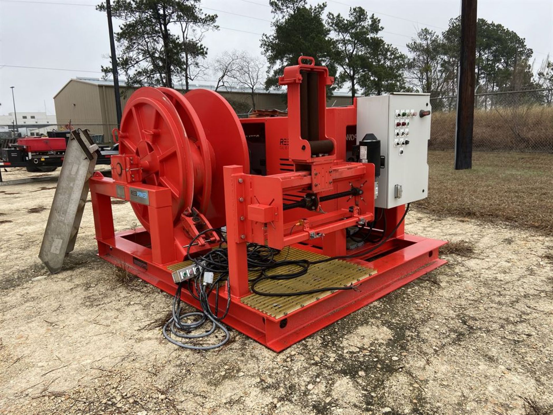 2018 Reel Power TUAF-10-10 4000 Lb Drill Line Spooler, s/n 015773-000-01, 4000 Ft Hose Capacity at