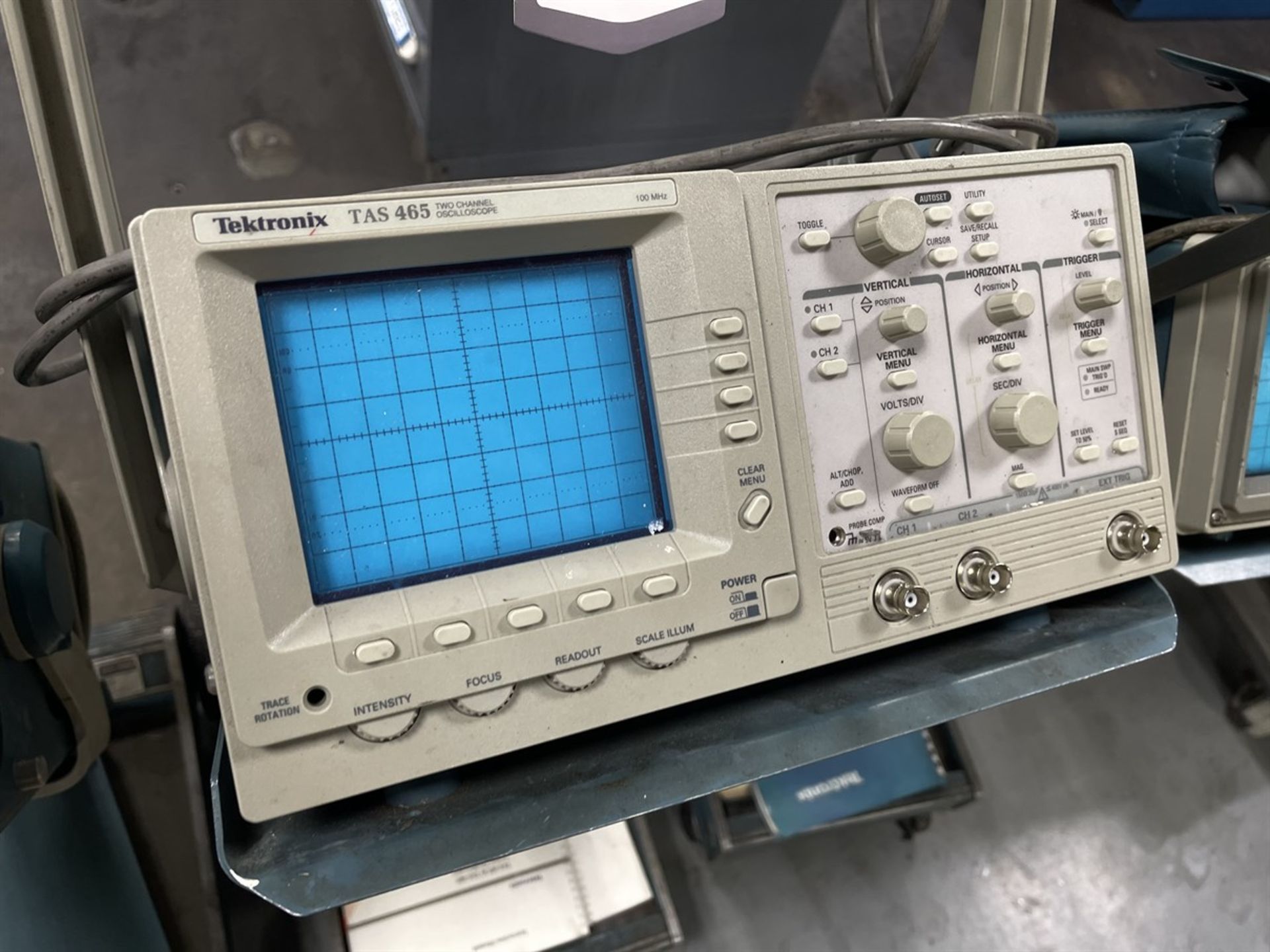 Lot Comprising TEKTRONIX 2247A 100 MHz Oscilloscope, Tektronix TAS465 Two-Channel Oscilloscope, - Image 3 of 4