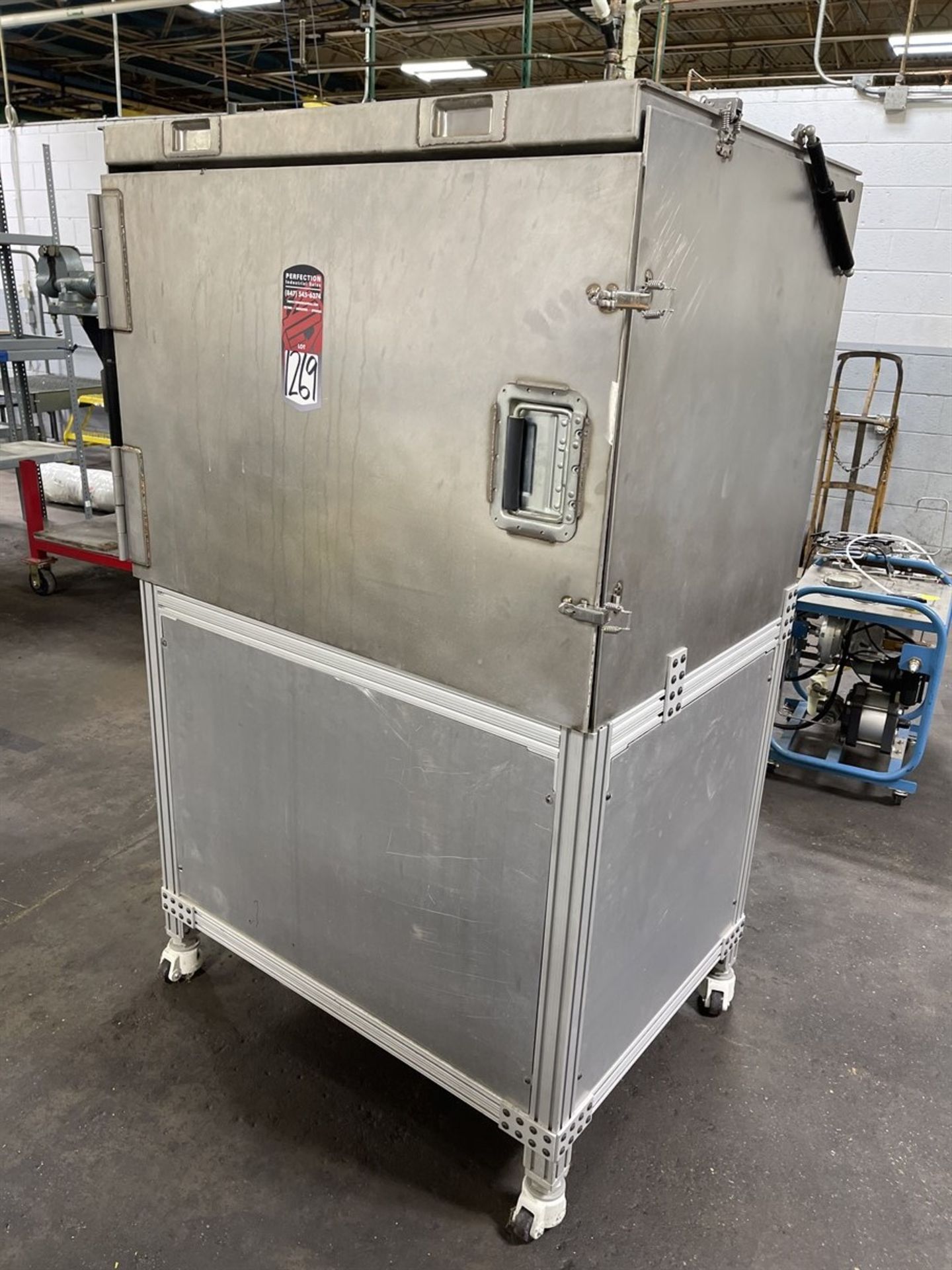 Unknown Make Cooling Cabinet w/ Twin City JRW-SW 805F Fan Blower