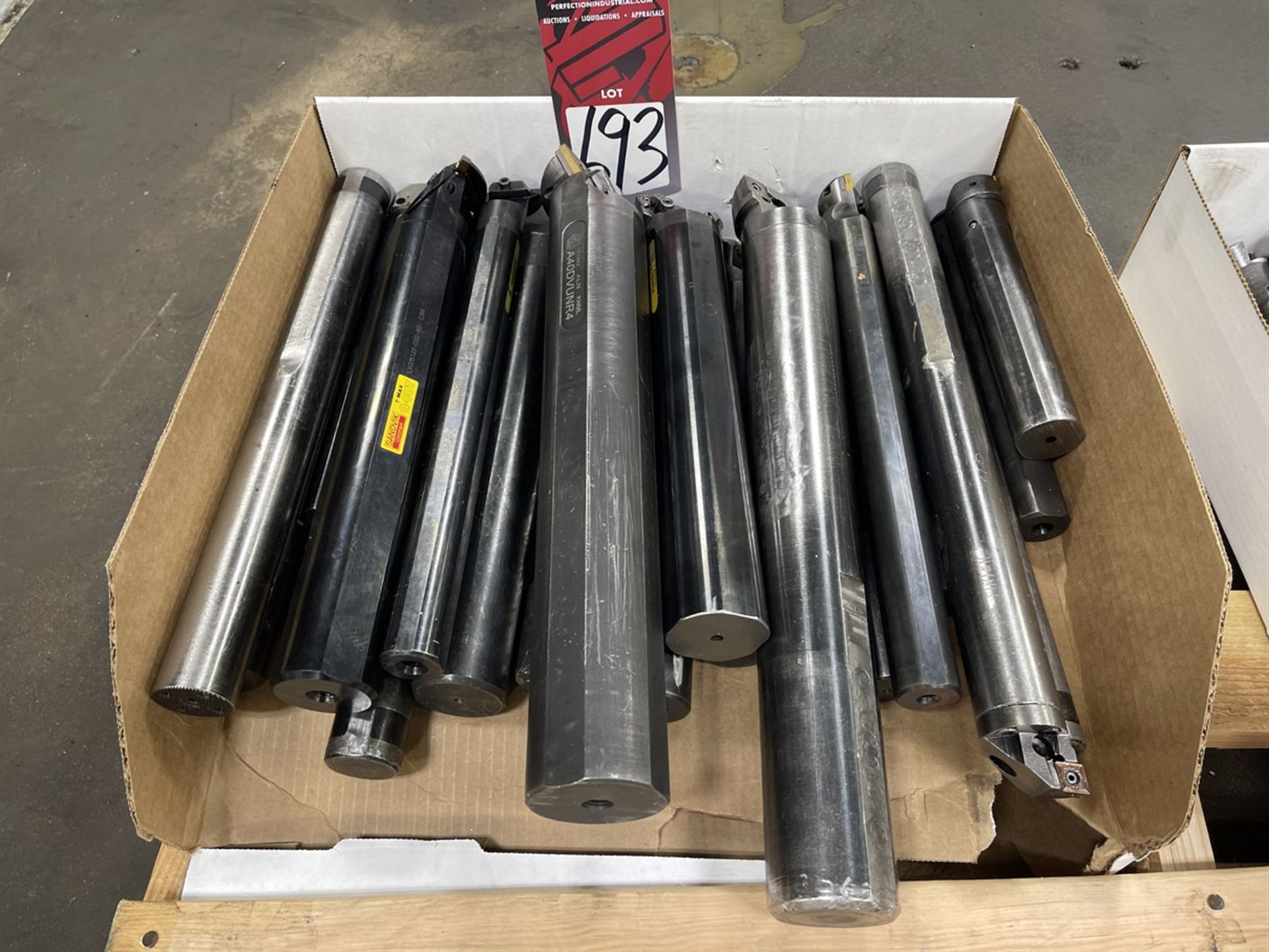 Lot of Carbide Inserted Boring Bars