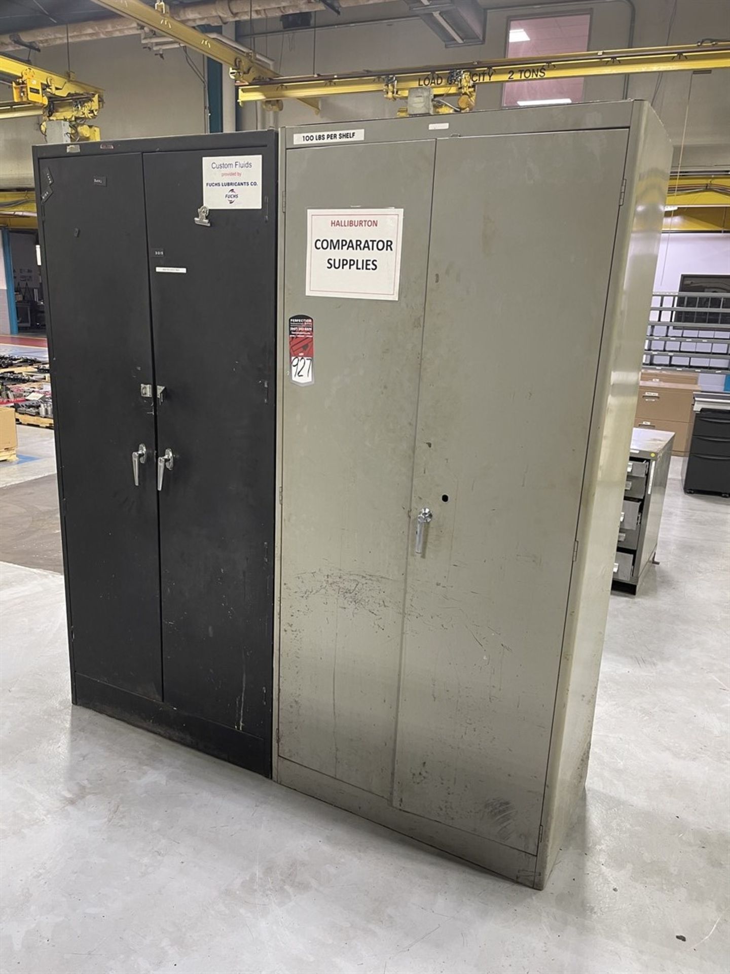 Lot of (2) Storage Cabinets