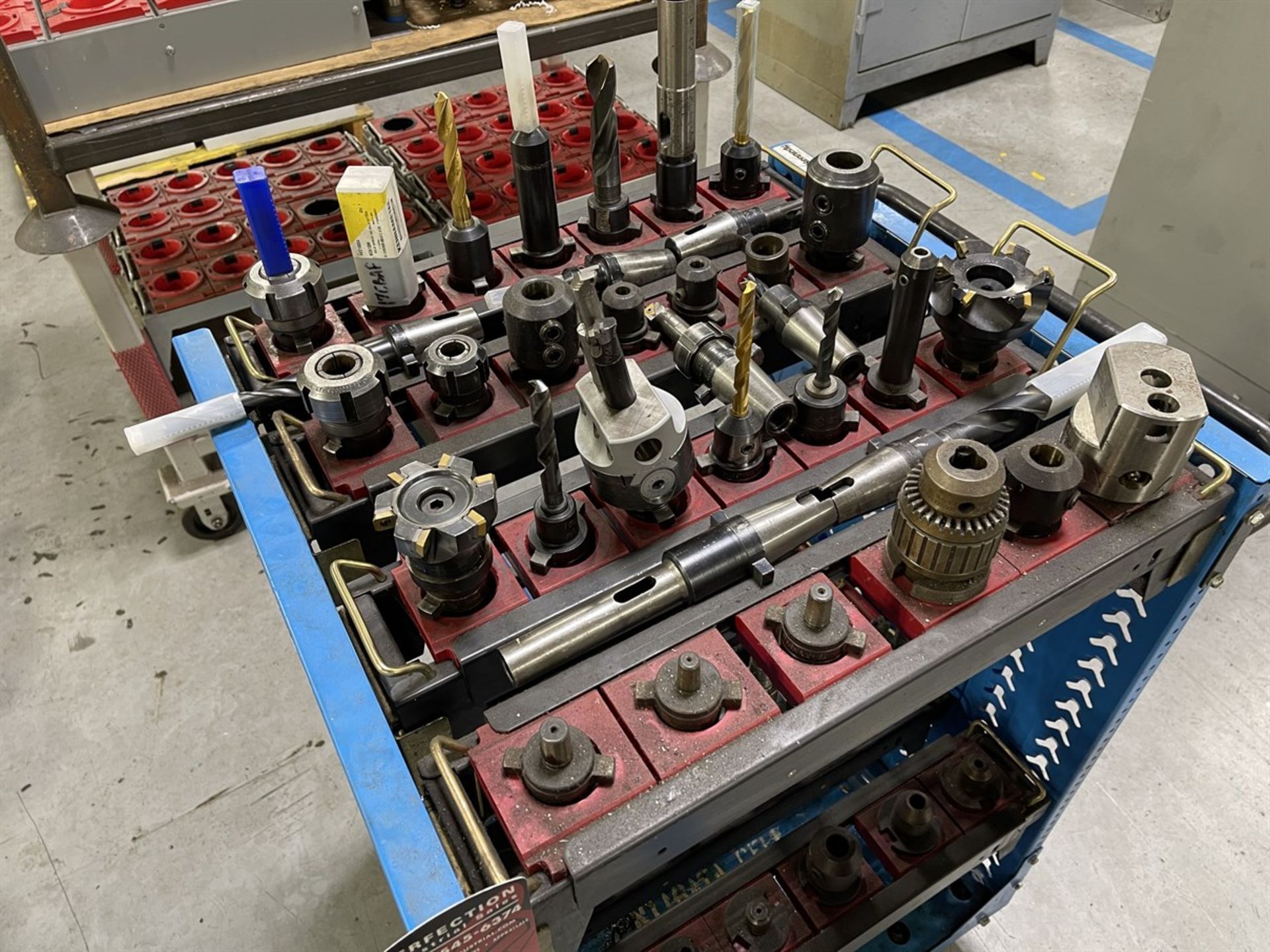 Tooling Cart w/ Universal Kwik Switch Tooling - Image 2 of 3