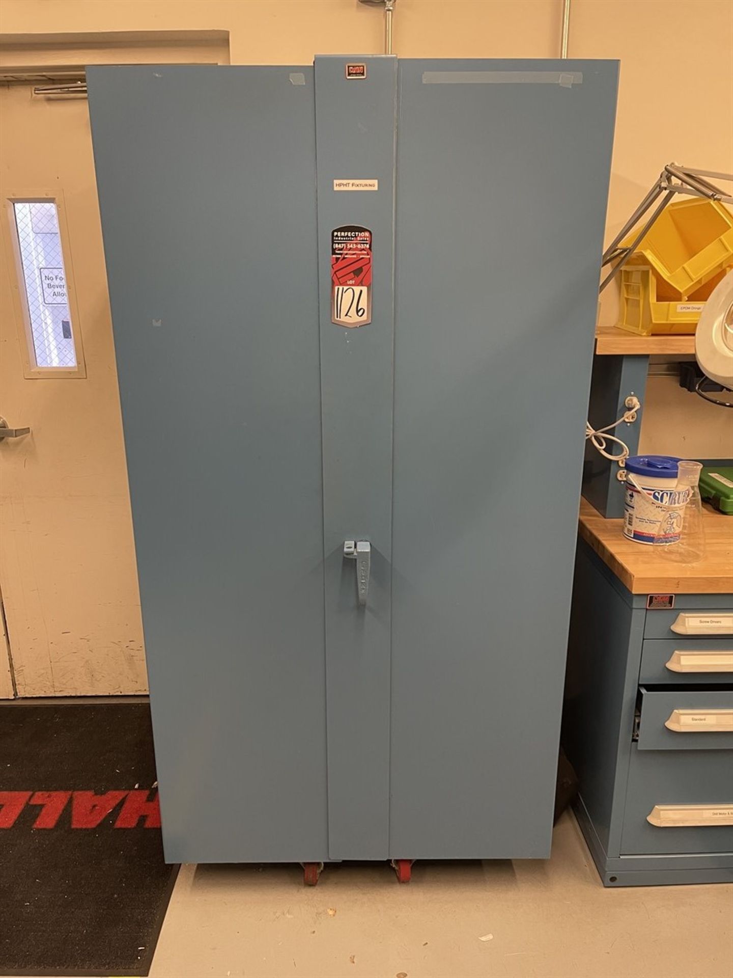 LYON Heavy Duty Shop Cabinet, (Test Cell Building)