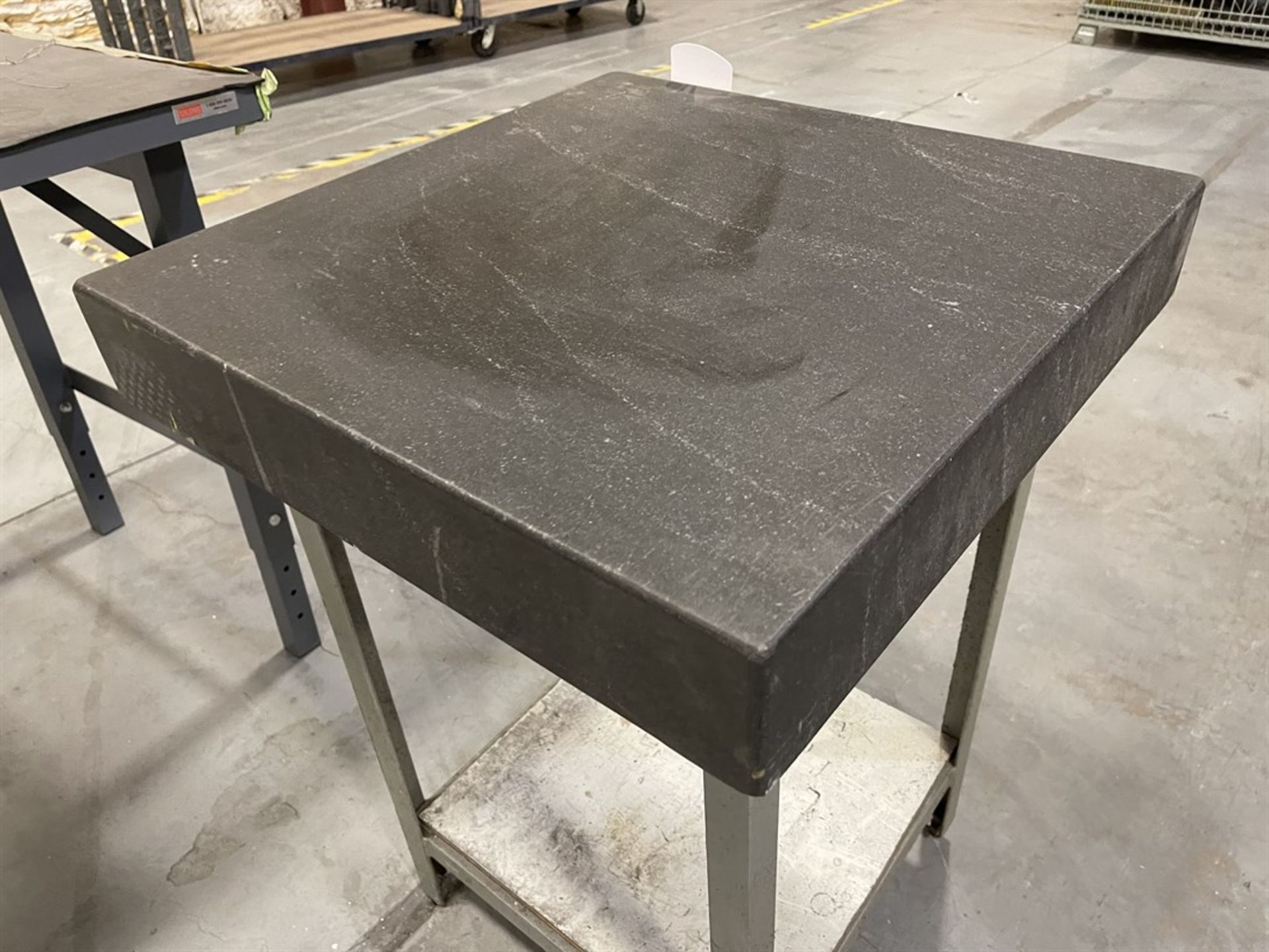 A.OTTADINO CORP Granite Surface Plate, 24.5" x 24.5" x 4" Thick - Image 3 of 3