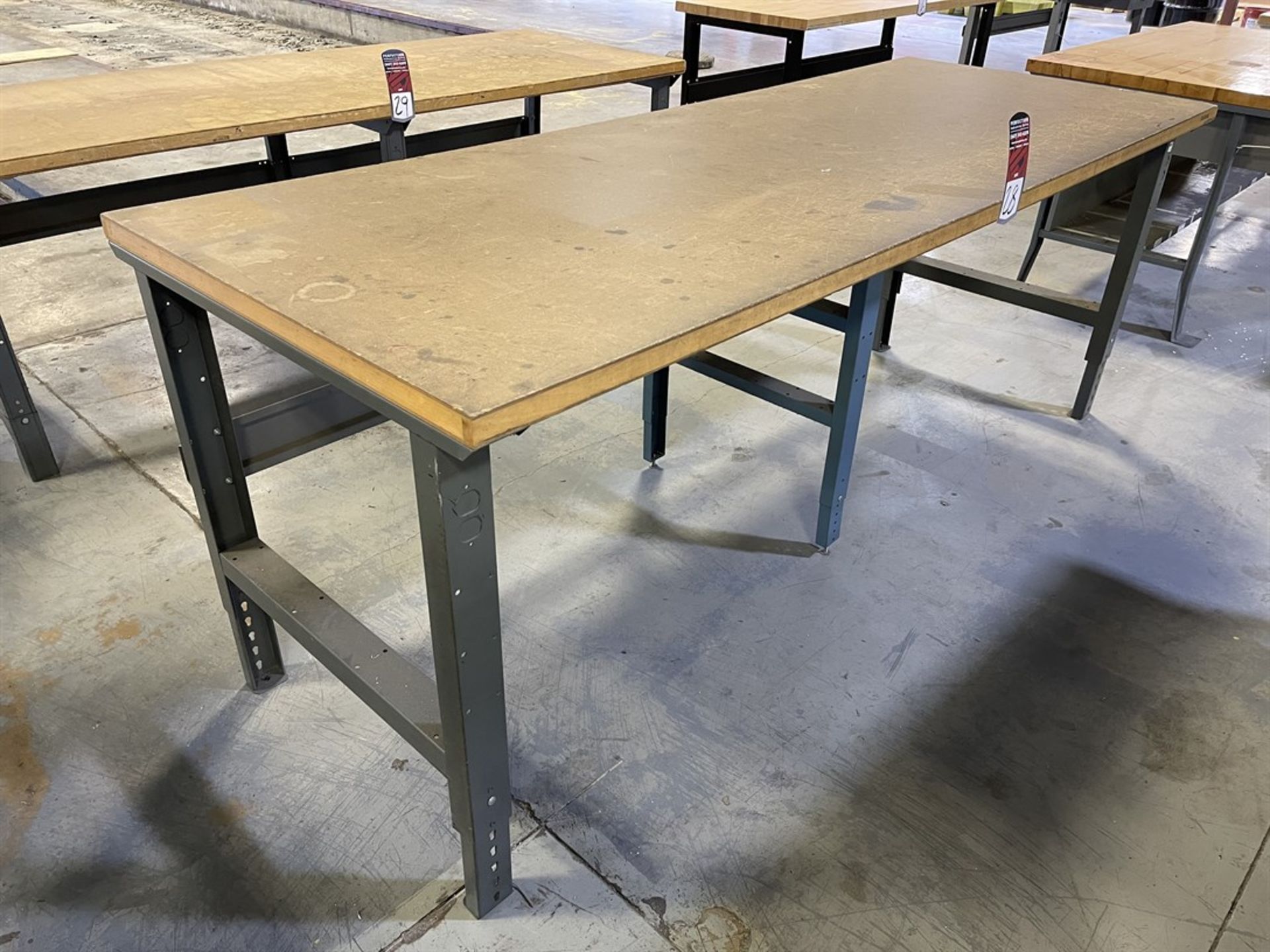 Wood Top Work Bench, 36" x 96"