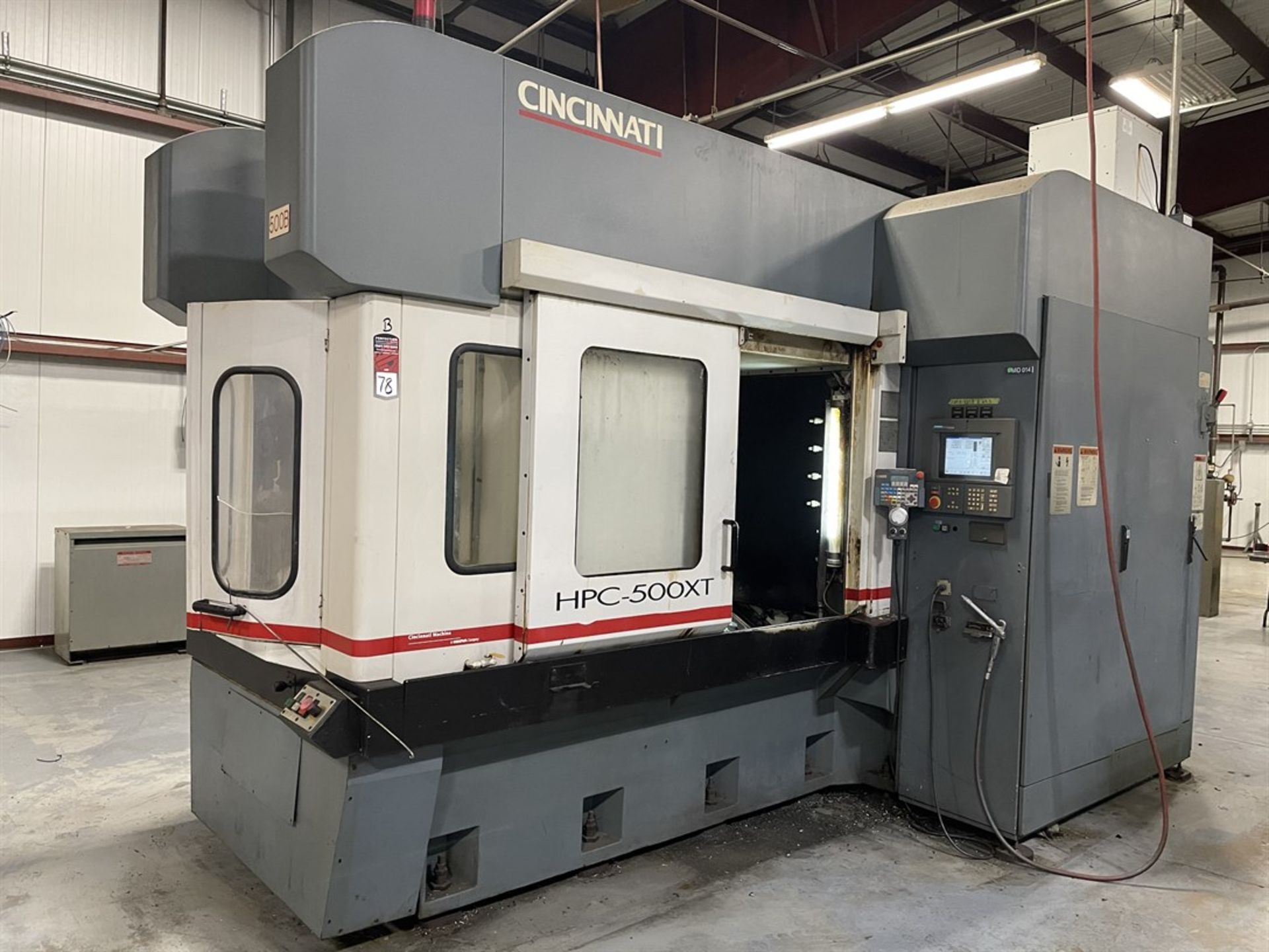 CINCINNATTI HPC 500XT Horizontal Machining Centers, s/n KA00D0399013, w/ SIEMENS Control, (2) 19.