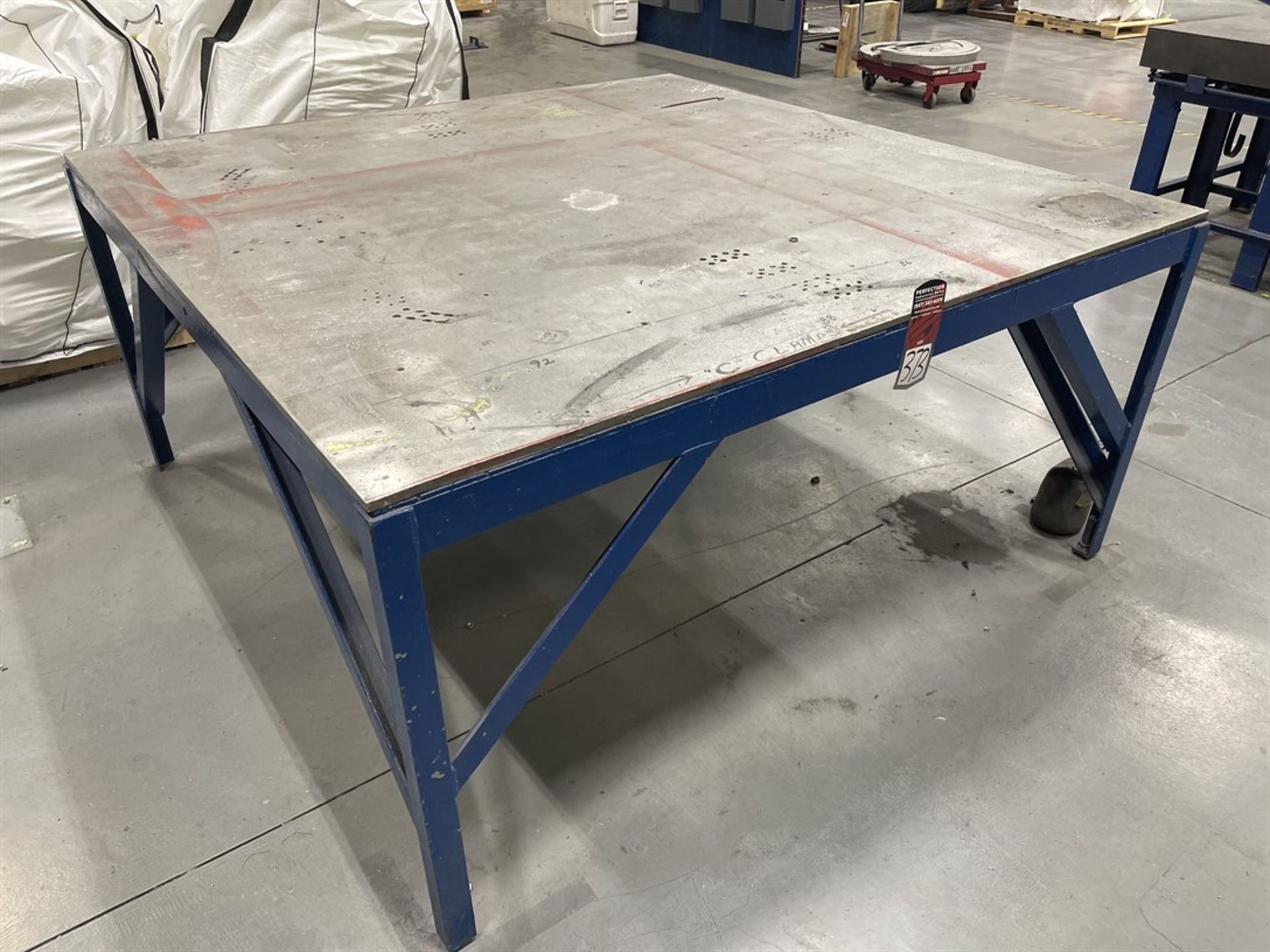 Inspection Table, 72" x 72" x 1/2"