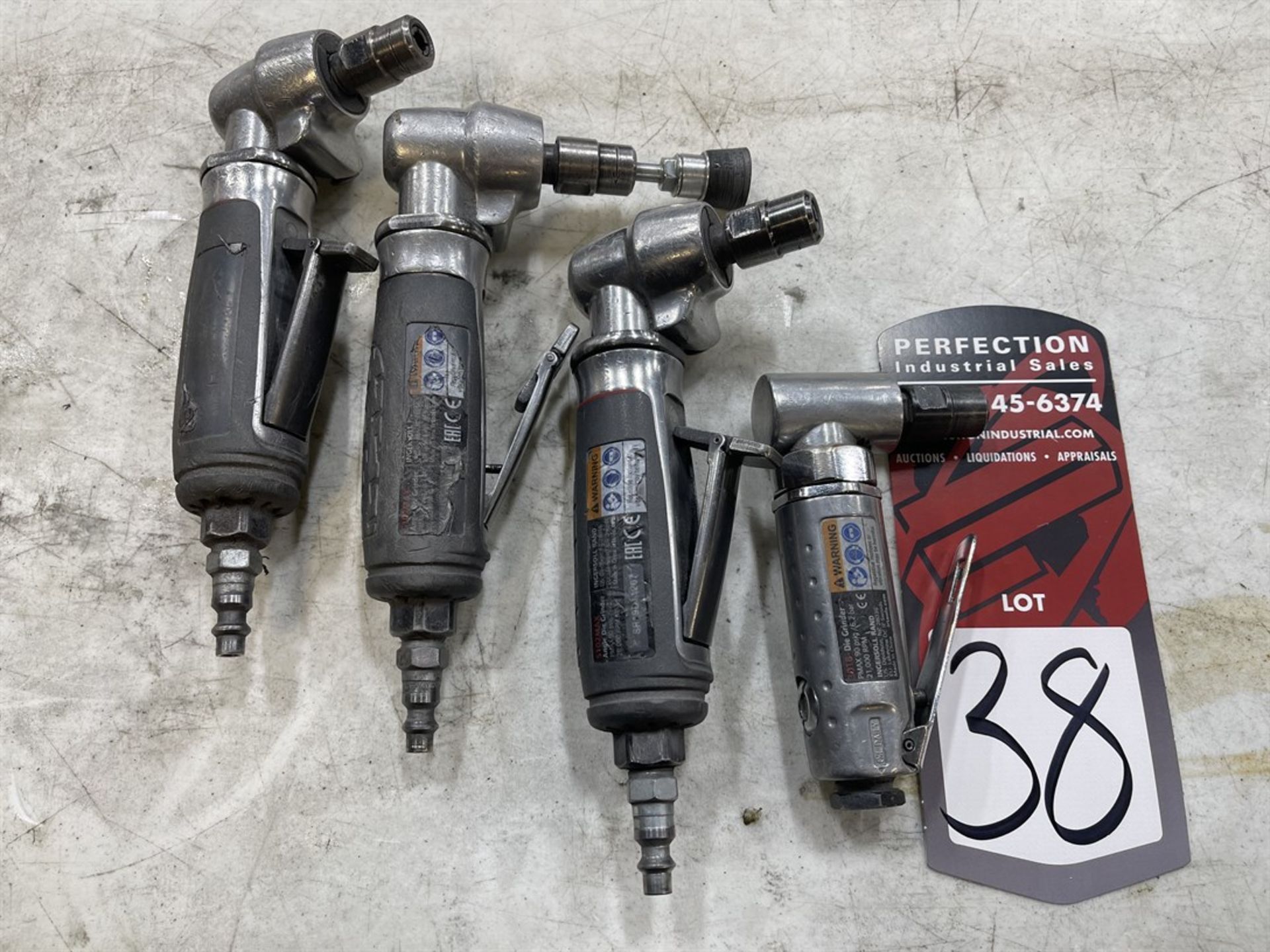 Lot Comprising INGERSOLL RAND Pneumatic Tools