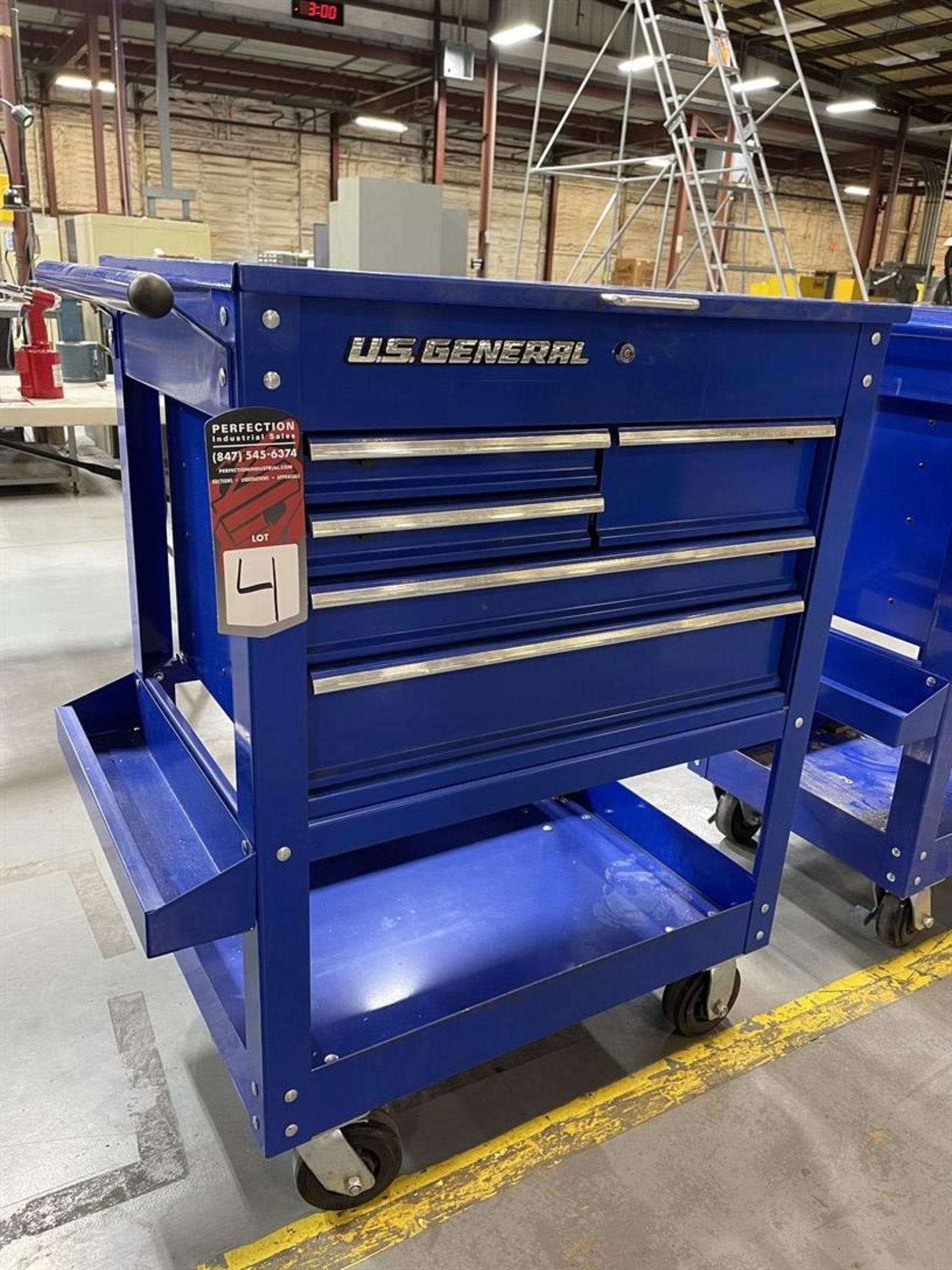 US GENERAL 5-Drawer Tool Cart