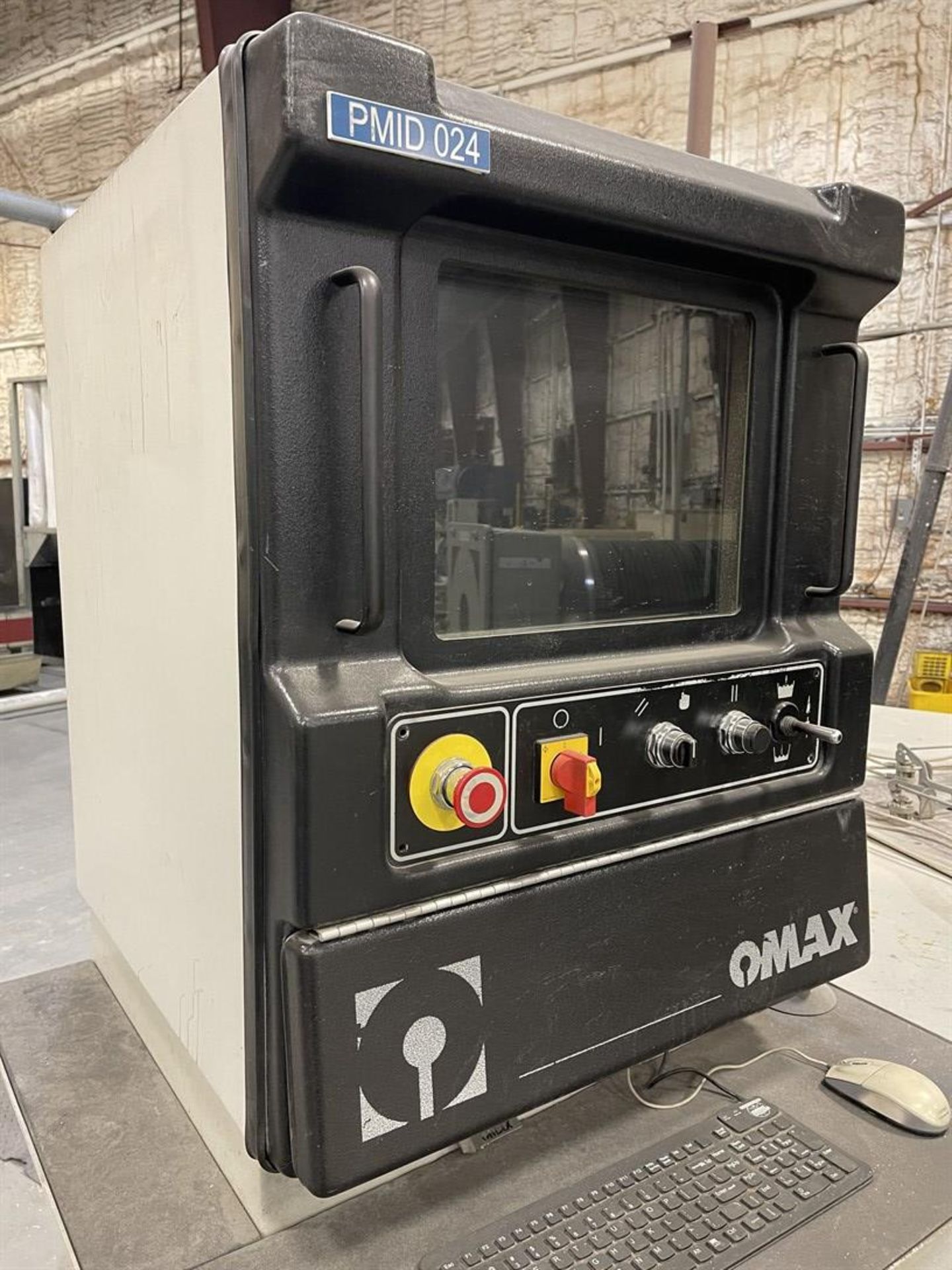 2012 OMAX 80X Waterjet, s/n K511609, w/ OMAX Control, 180” x 90” Table, Beveling Head, A-JET Cutting - Image 6 of 11