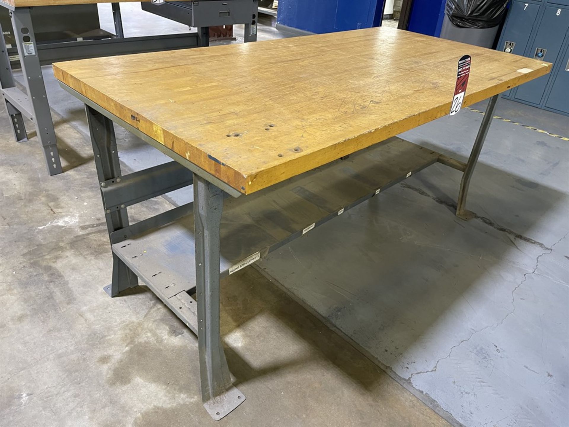 Wood Top Work Bench, 36" x 72"