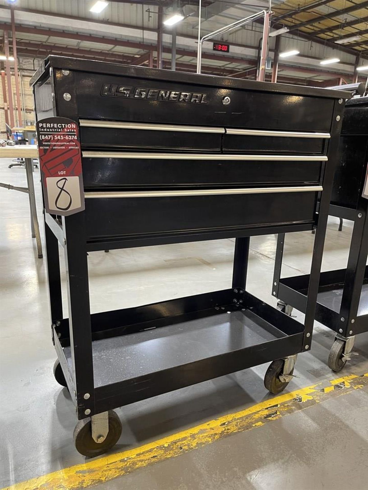 US GENERAL 4-Drawer Tool Cart