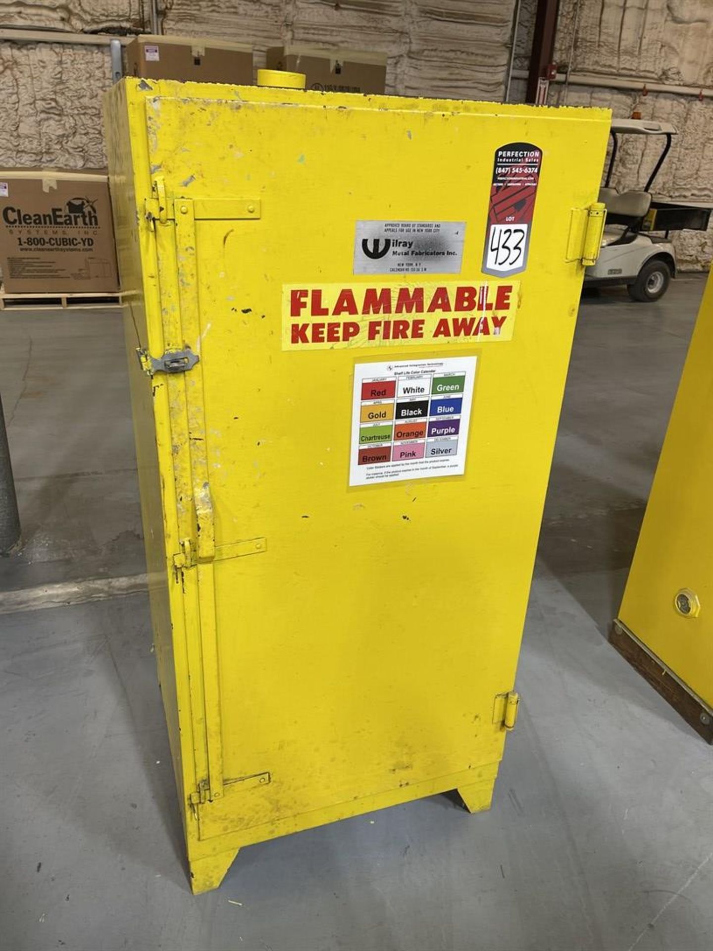 WILRAY Flammable Liquids Storage Cabinet