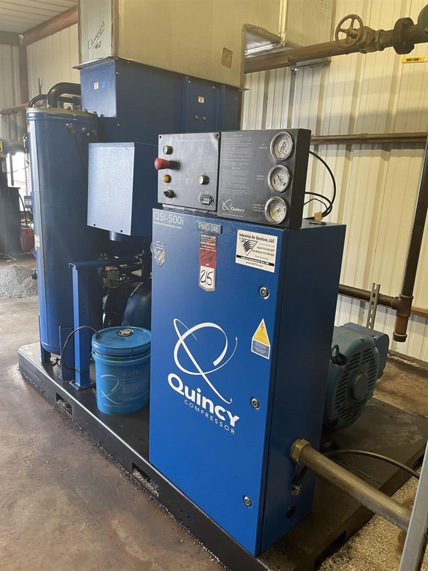 QUINCY QSI-500i 125 hp Air Compressor, s/n BU1305150018 - Image 2 of 7