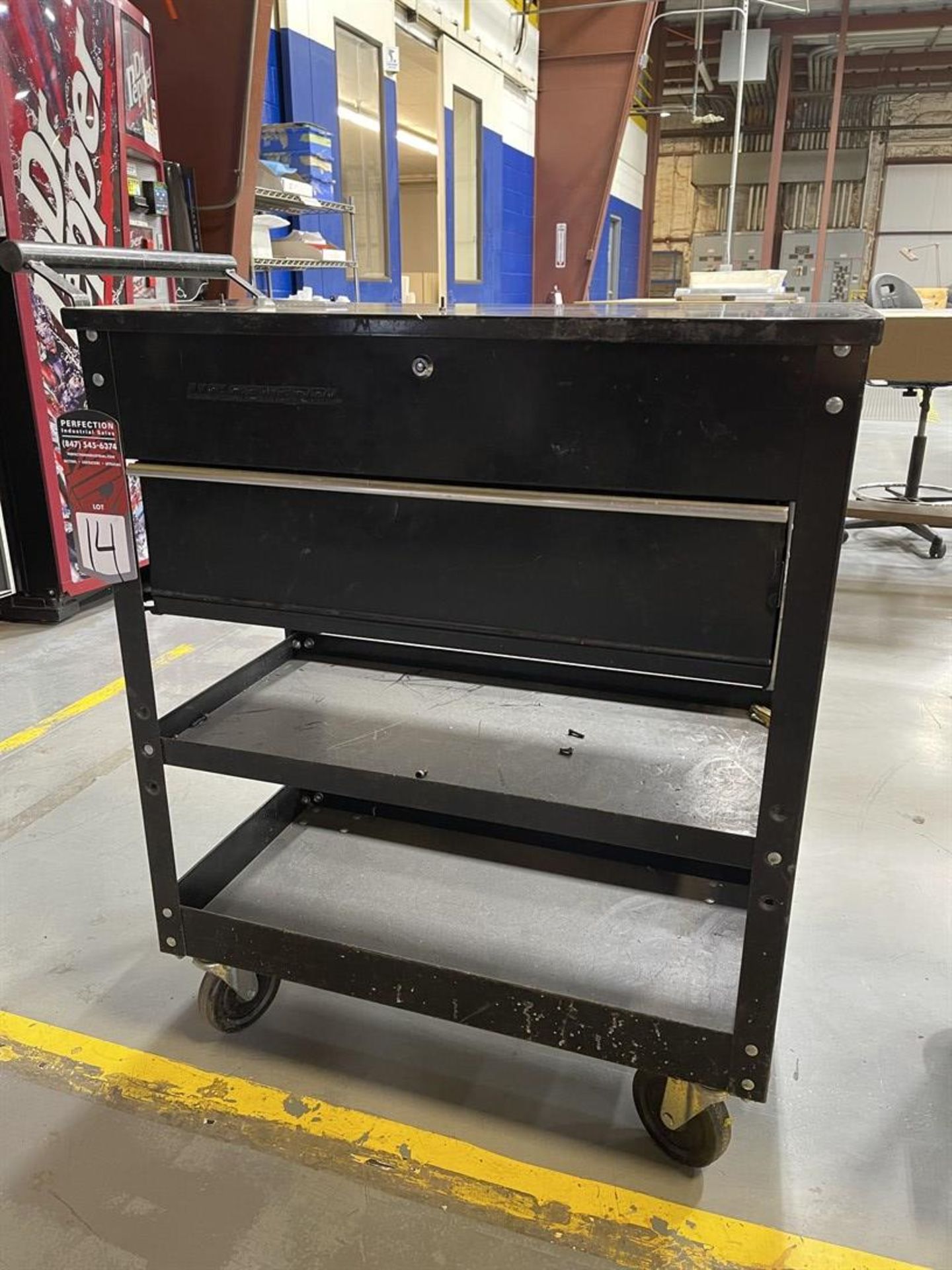 US GENERAL Single Drawer Tool Cart