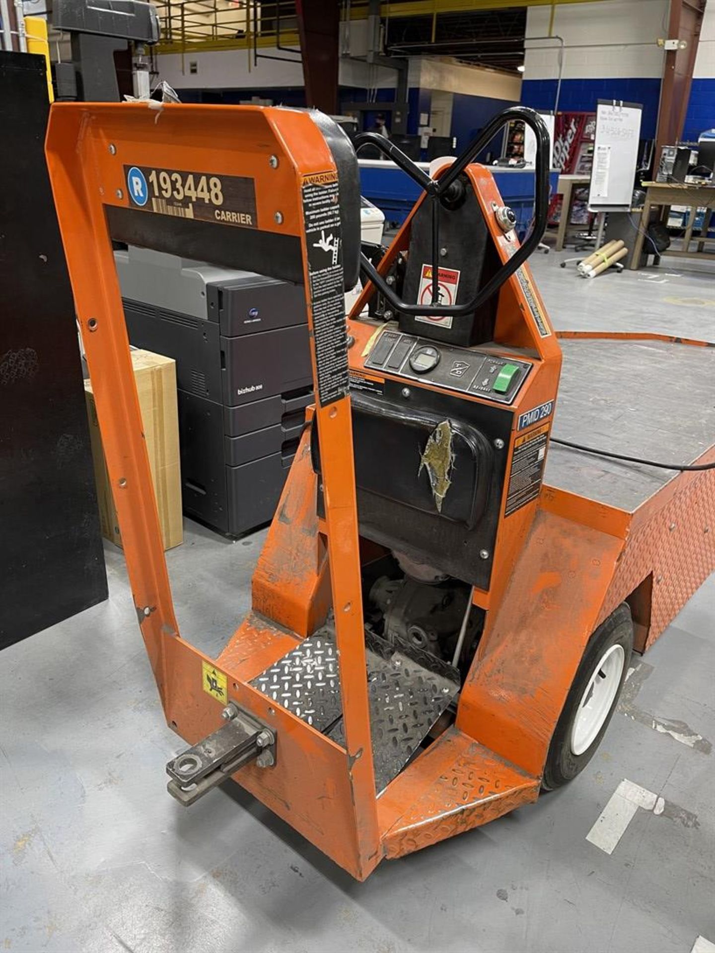 TAYLOR DUNN SC-100-36 Shop Utility Cart, s/193448 - Image 3 of 5