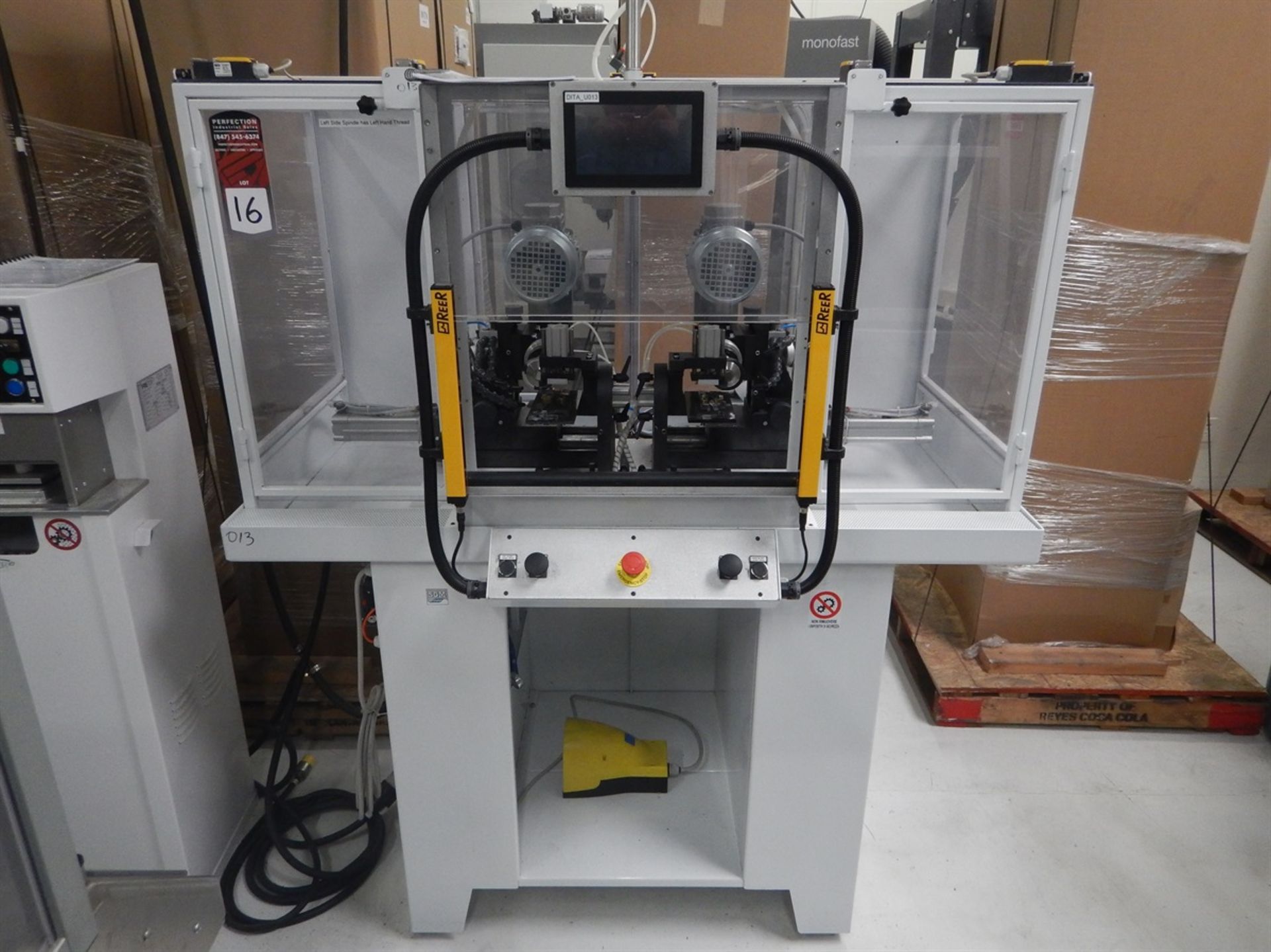 2018 SGM MFAFP Temple Test Milling Machine s/n 005 ED 18