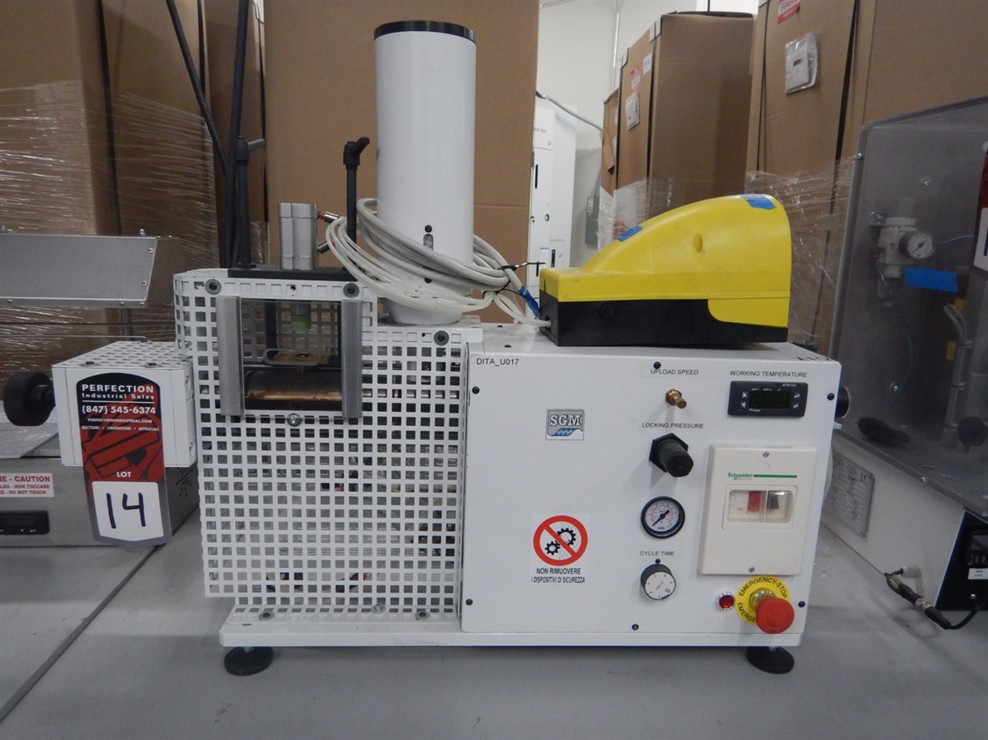 2018 SGM MPI Capping Machine, s/n 001 AV 18
