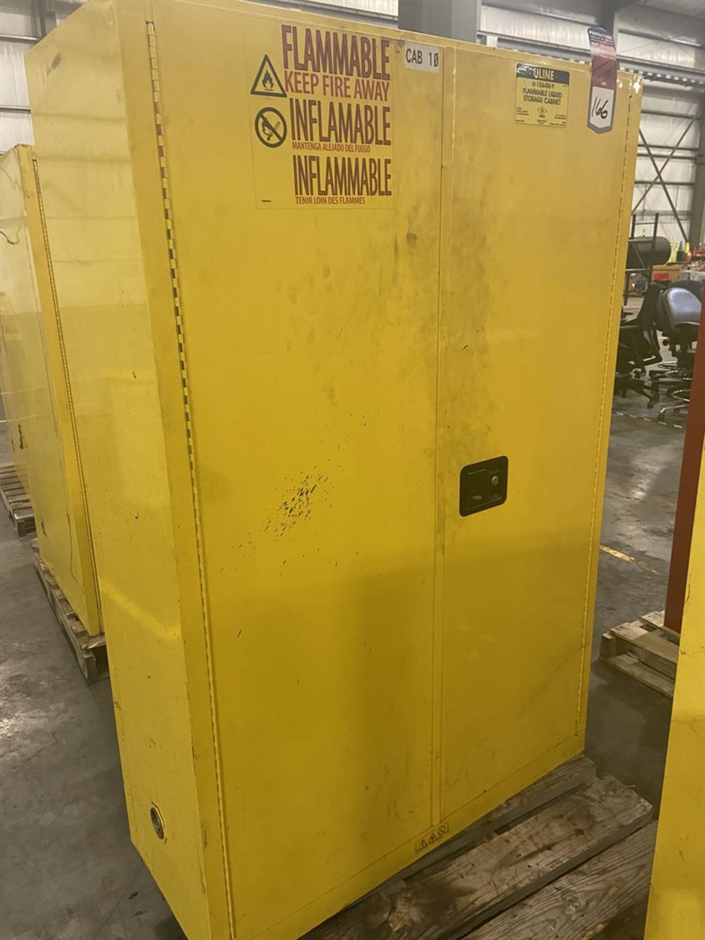 Uline 45 Gallon Flammable Liquid Storage Cabinet