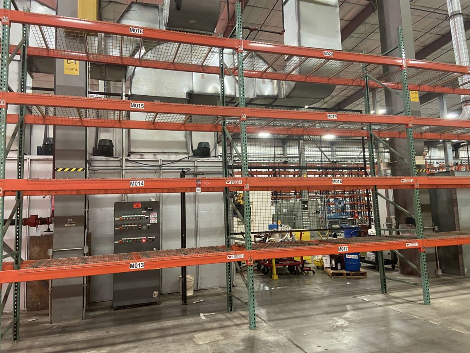 (7) Sections of Pallet Racking, 16'x 42" x 120" Arms - Image 3 of 3