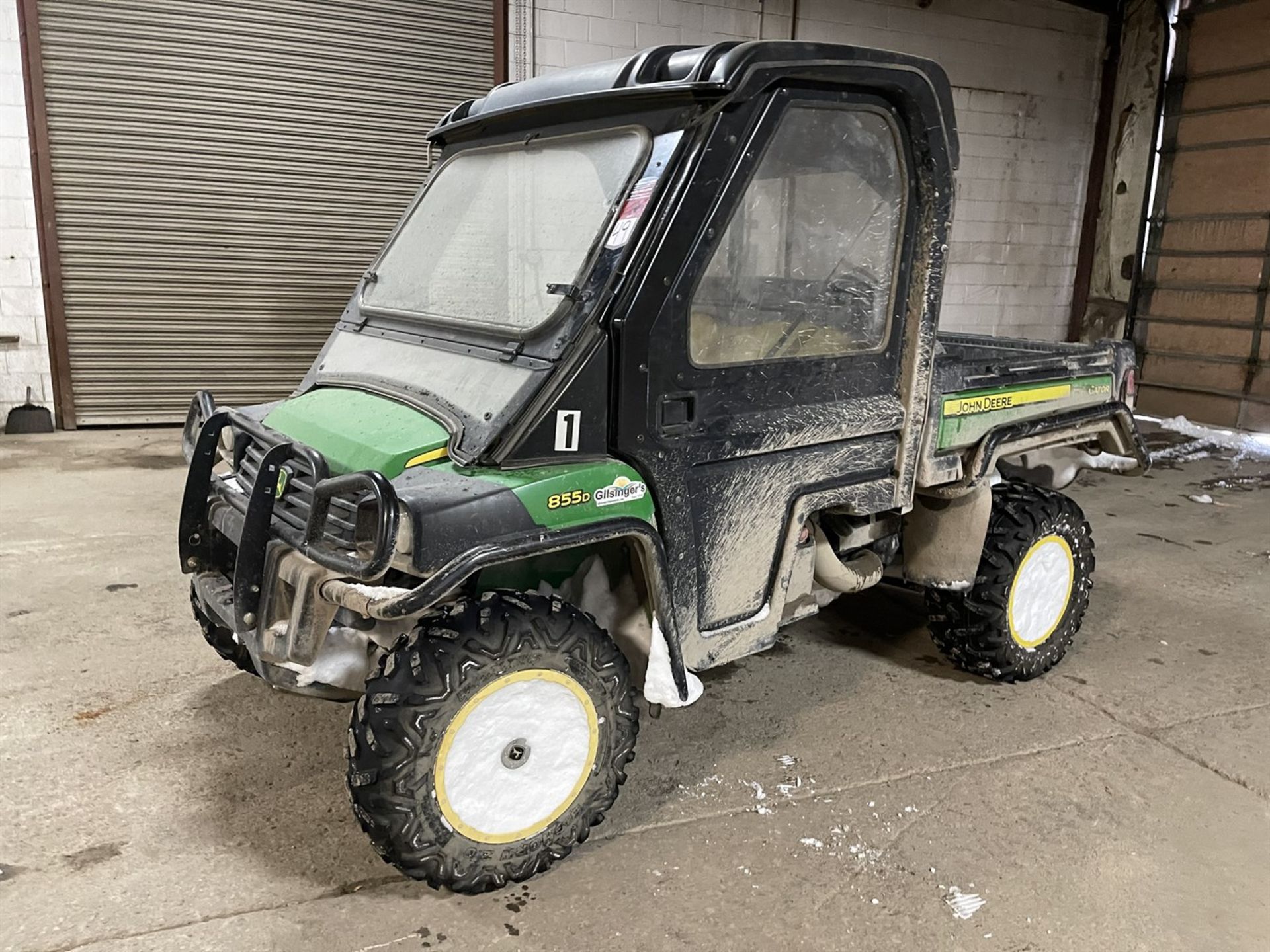 John Deere 855D Gator XUV, s/n M0HX0PA114997, 4X4, Diesel, Heat, Power Dump