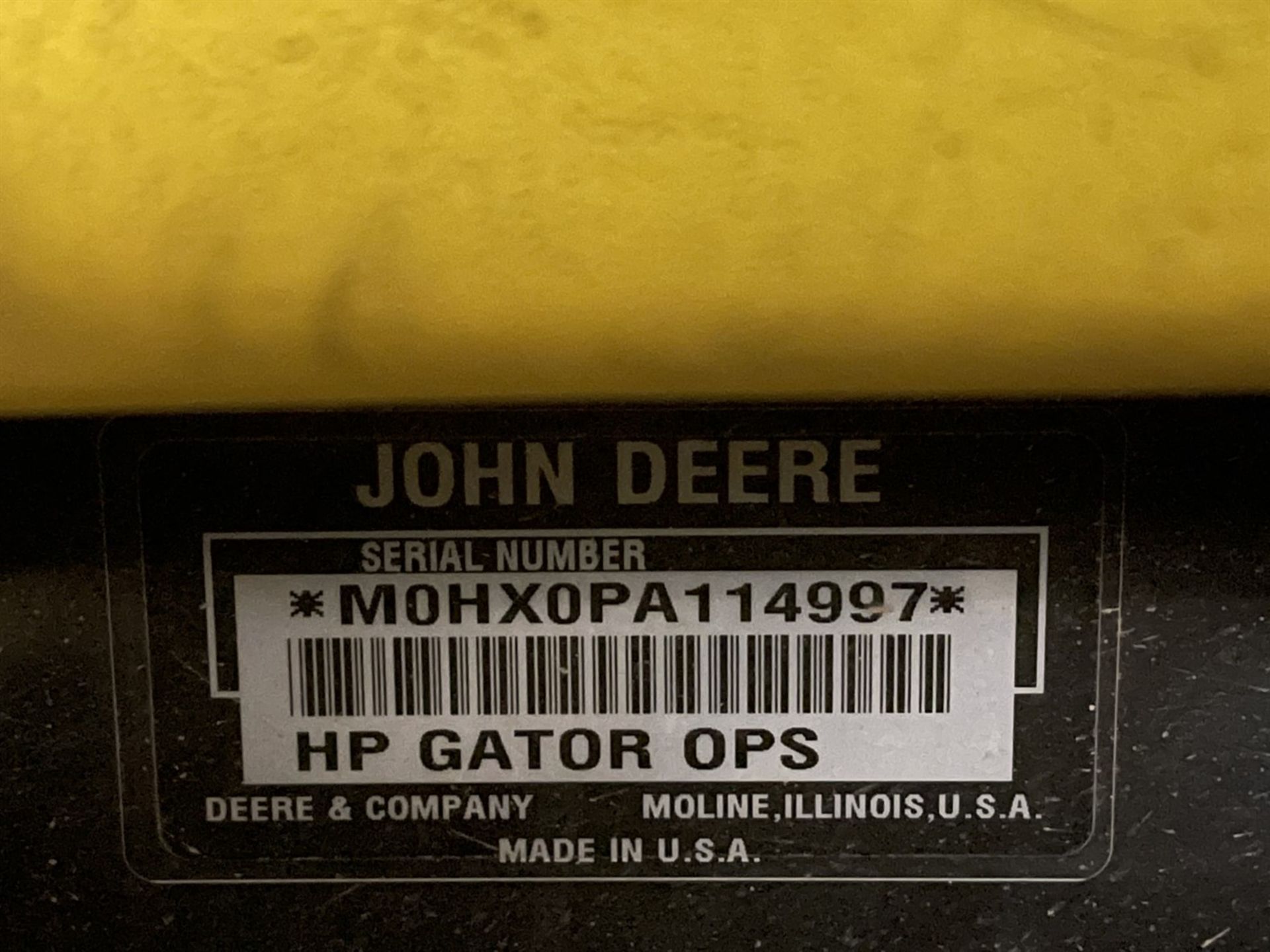 John Deere 855D Gator XUV, s/n M0HX0PA114997, 4X4, Diesel, Heat, Power Dump - Image 8 of 9