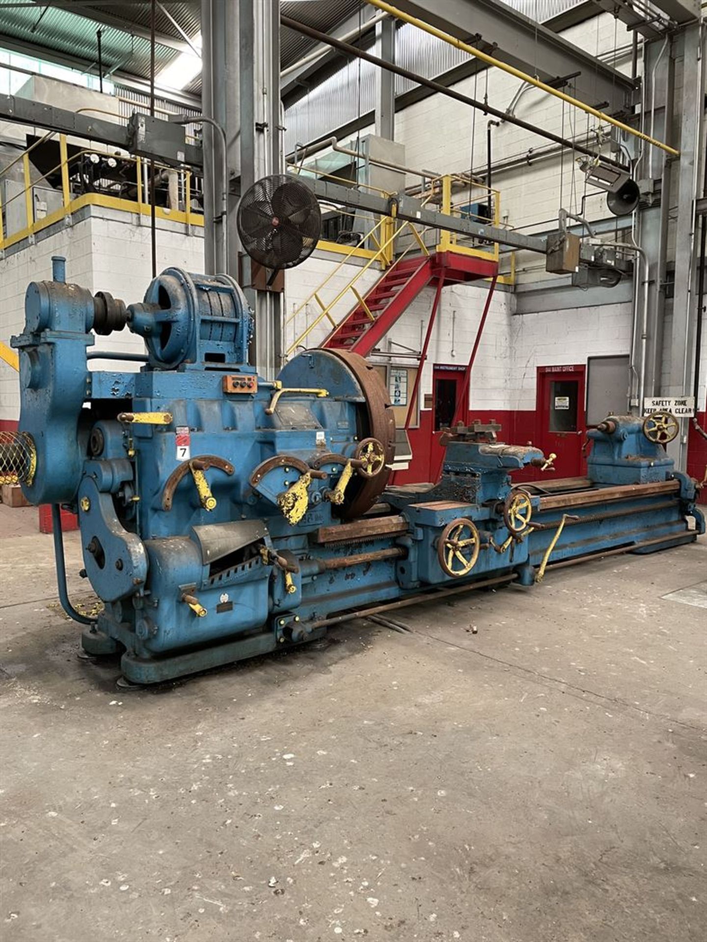 SMITH COURTNEY 48" x 160" Engine Lathe, 48" Swing Over Bed, 160" Distance Between Centers, 7-157