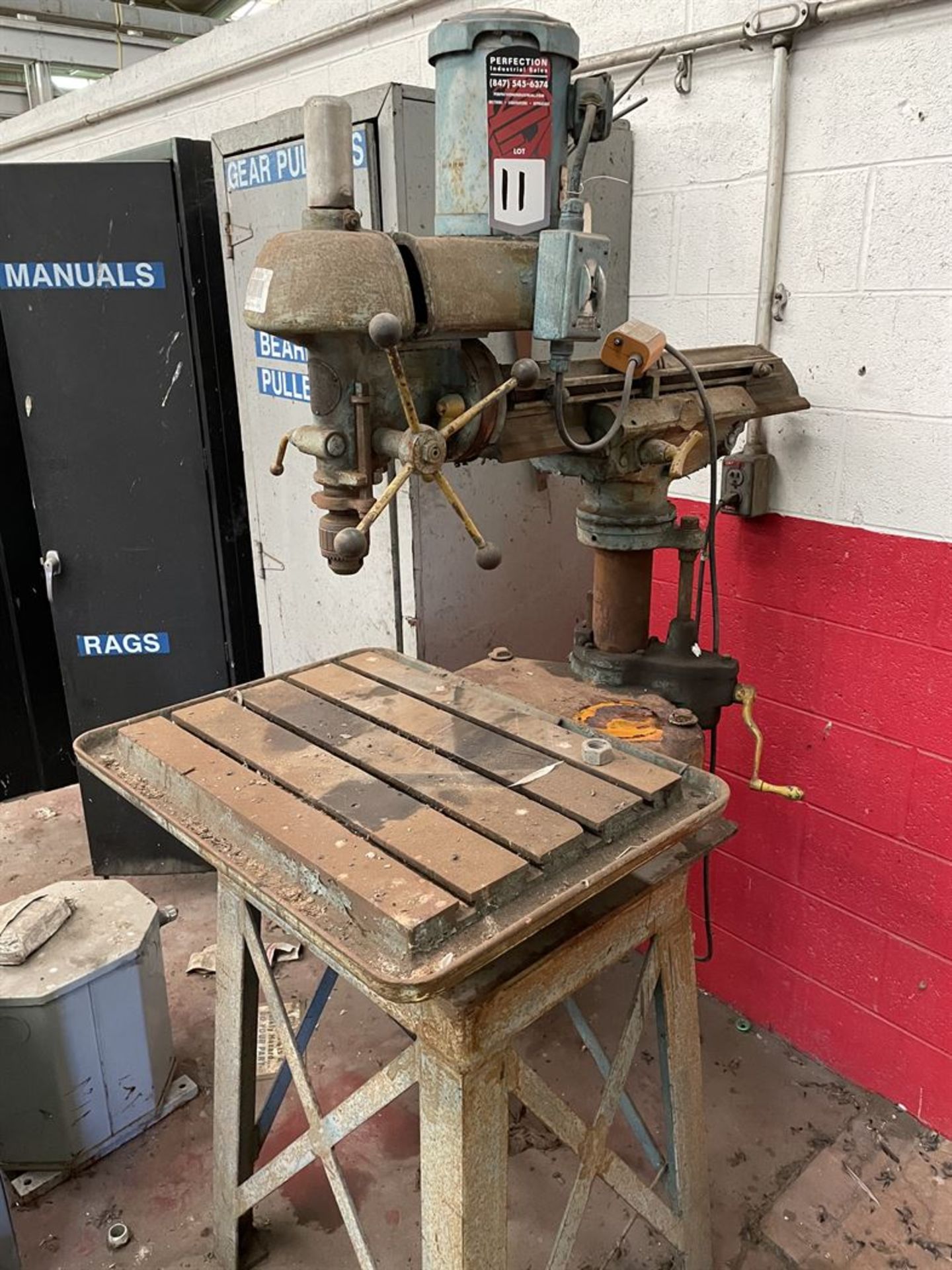 WALKER TURNER Drill Press, s/n NA, 1725 RPM, 1/2 HP, 110 V (Condition Unknown)