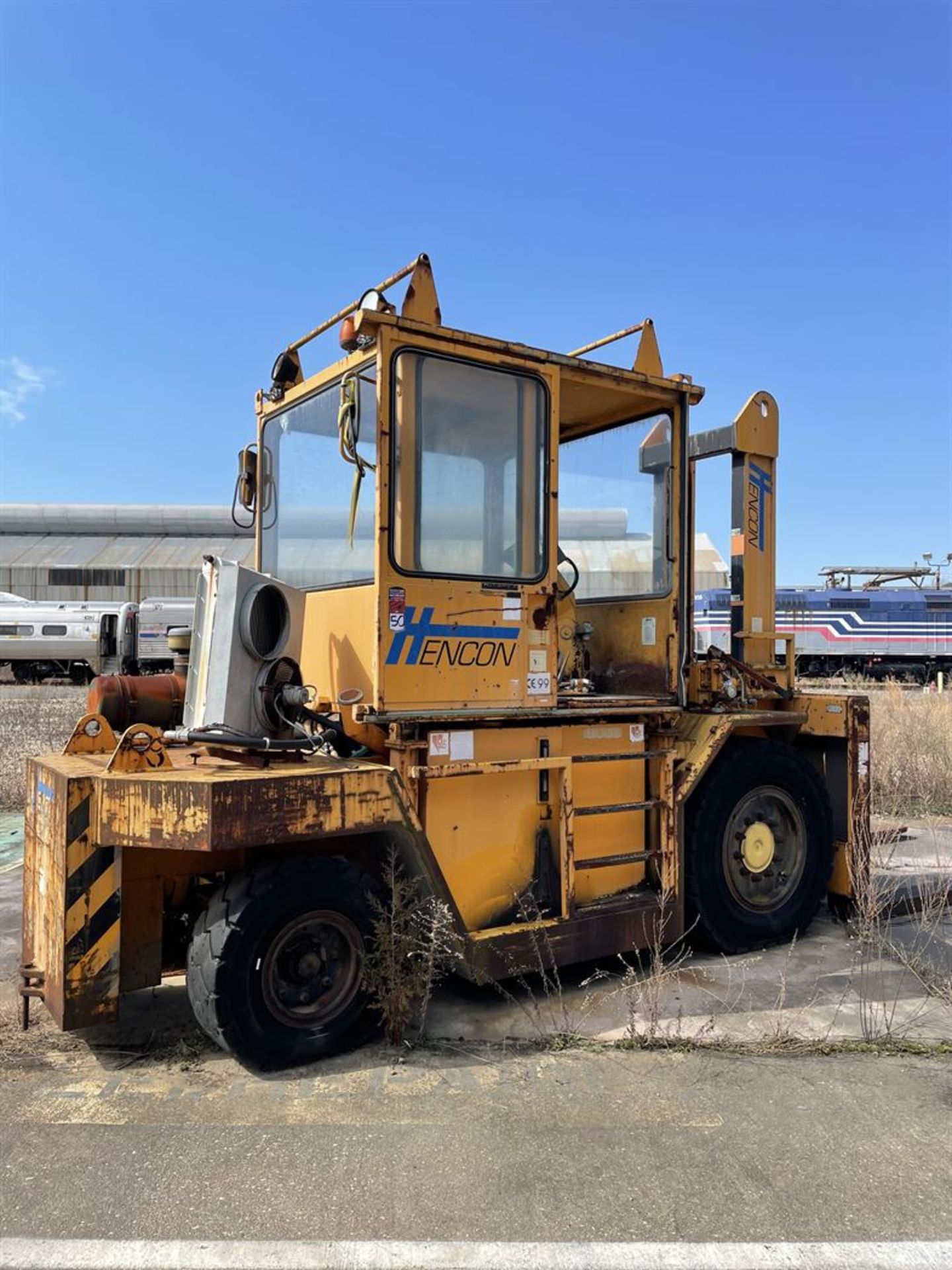 HENCON TR 13,000-Lb. Rough Terrain Diesel Lift Truck, s/n 1783 (Condition Unknown)