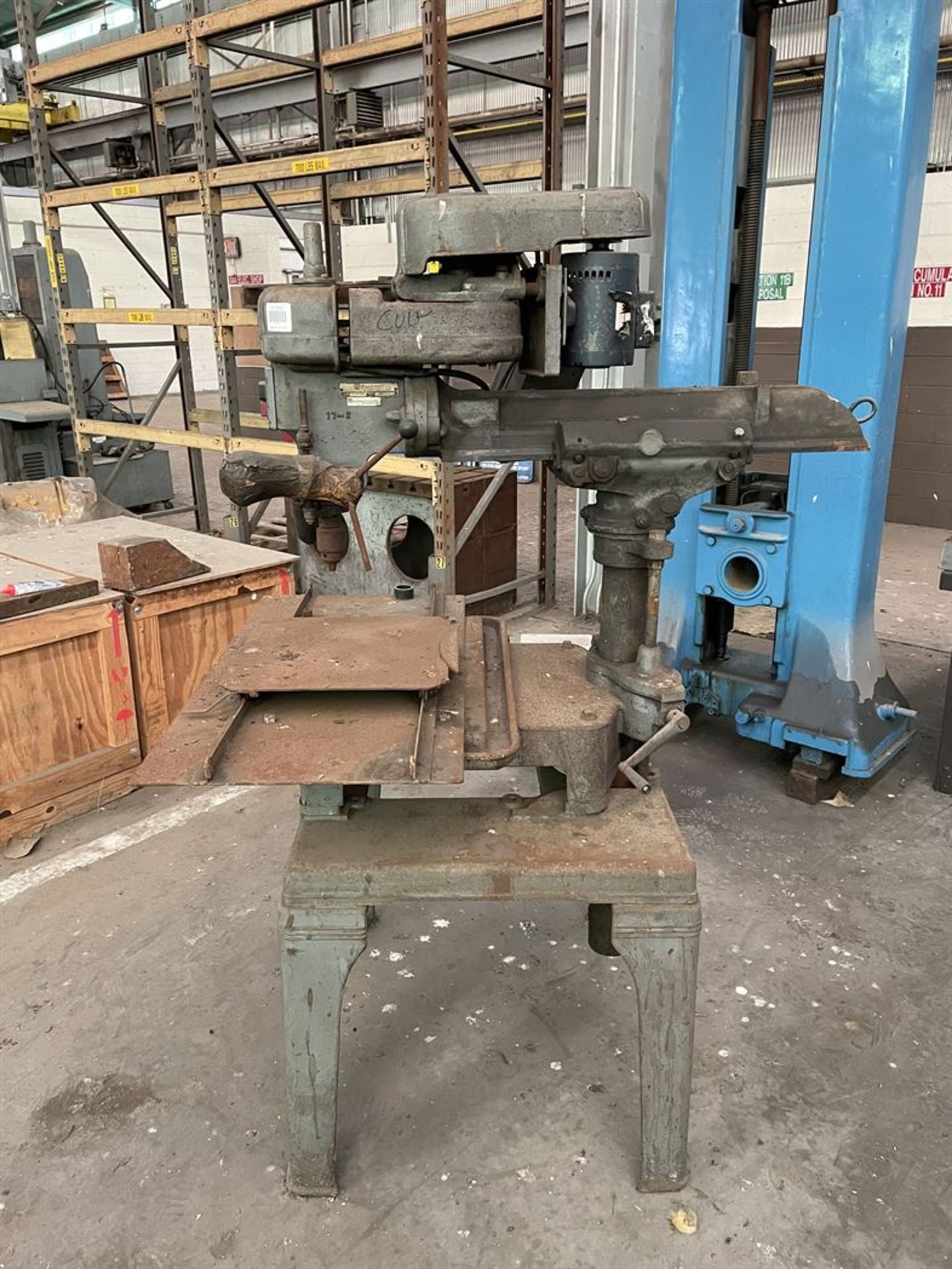 ROCKWELL 15-120 Radial Arm Drill Press, s/n 1583209, 1/2 HP, 175-8200 RPM (Condition Unknown) - Image 3 of 3