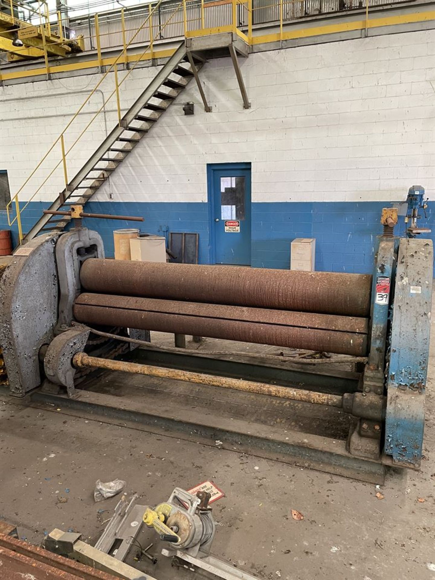 8' x 12" Bending Roll (Condition Unknown)