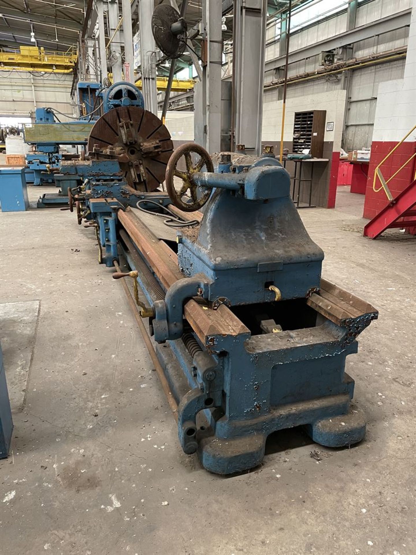 SMITH COURTNEY 48" x 160" Engine Lathe, 48" Swing Over Bed, 160" Distance Between Centers, 7-157 - Image 2 of 2