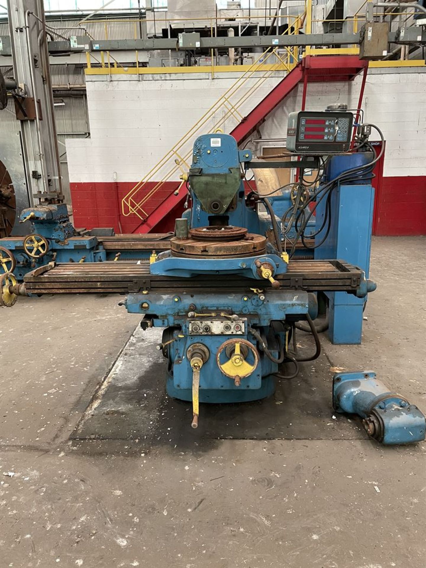 CINCINNATI MILACRON 420-16 Dial Type Horizontal Milling Machine, s/n NA, 16" x 80" T-Slotted - Image 2 of 3