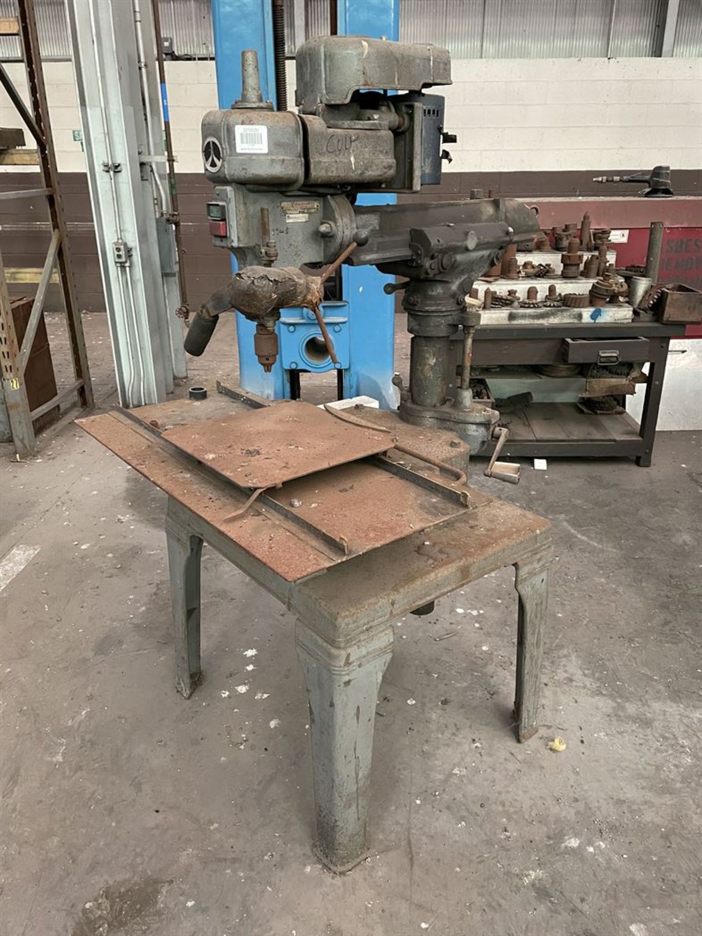 ROCKWELL 15-120 Radial Arm Drill Press, s/n 1583209, 1/2 HP, 175-8200 RPM (Condition Unknown) - Image 2 of 3