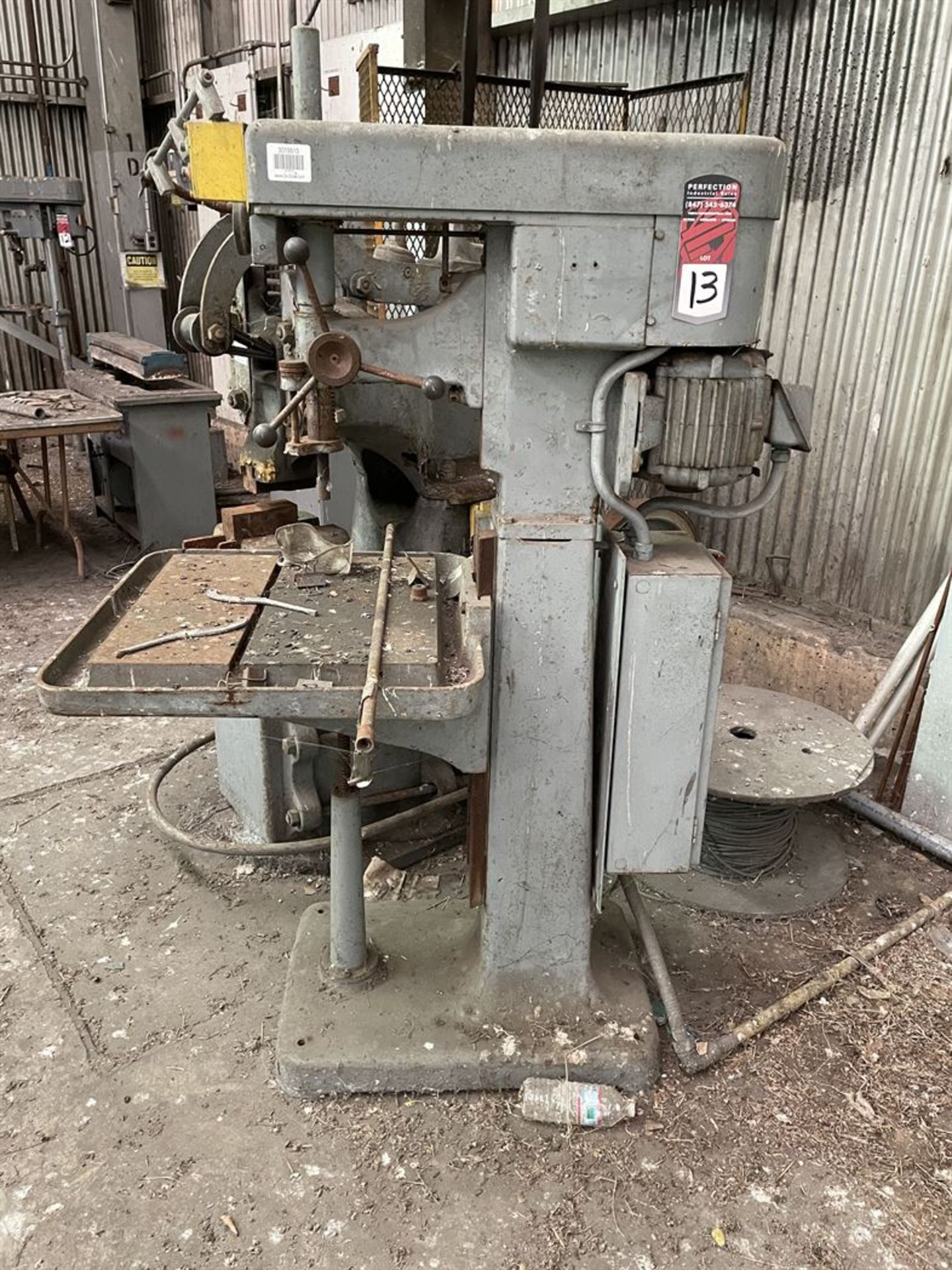 EDLUND 1F 10 Drill Press, s/n 6712 (Condition Unknown) - Image 2 of 4