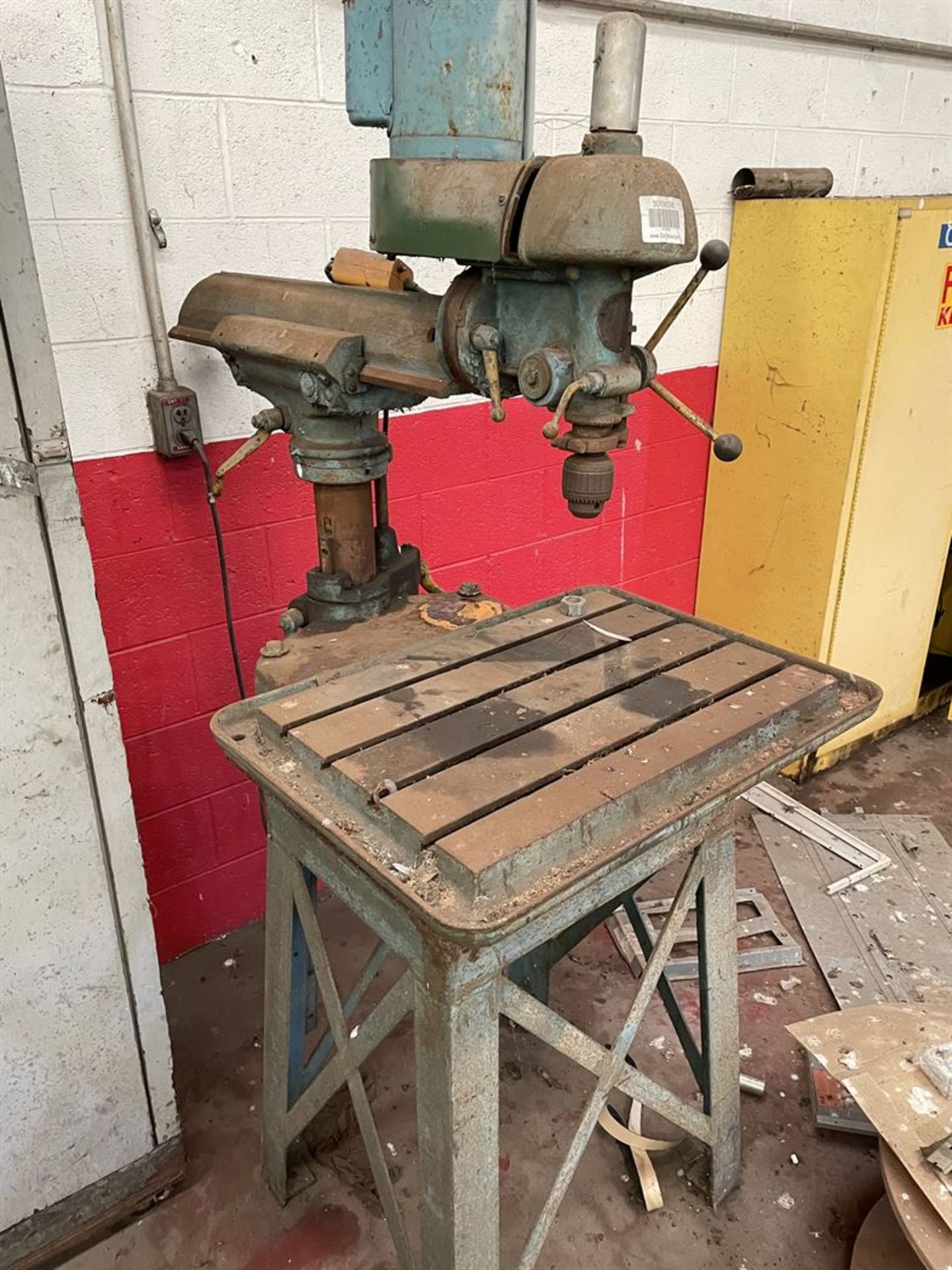 WALKER TURNER Drill Press, s/n NA, 1725 RPM, 1/2 HP, 110 V (Condition Unknown) - Image 3 of 3