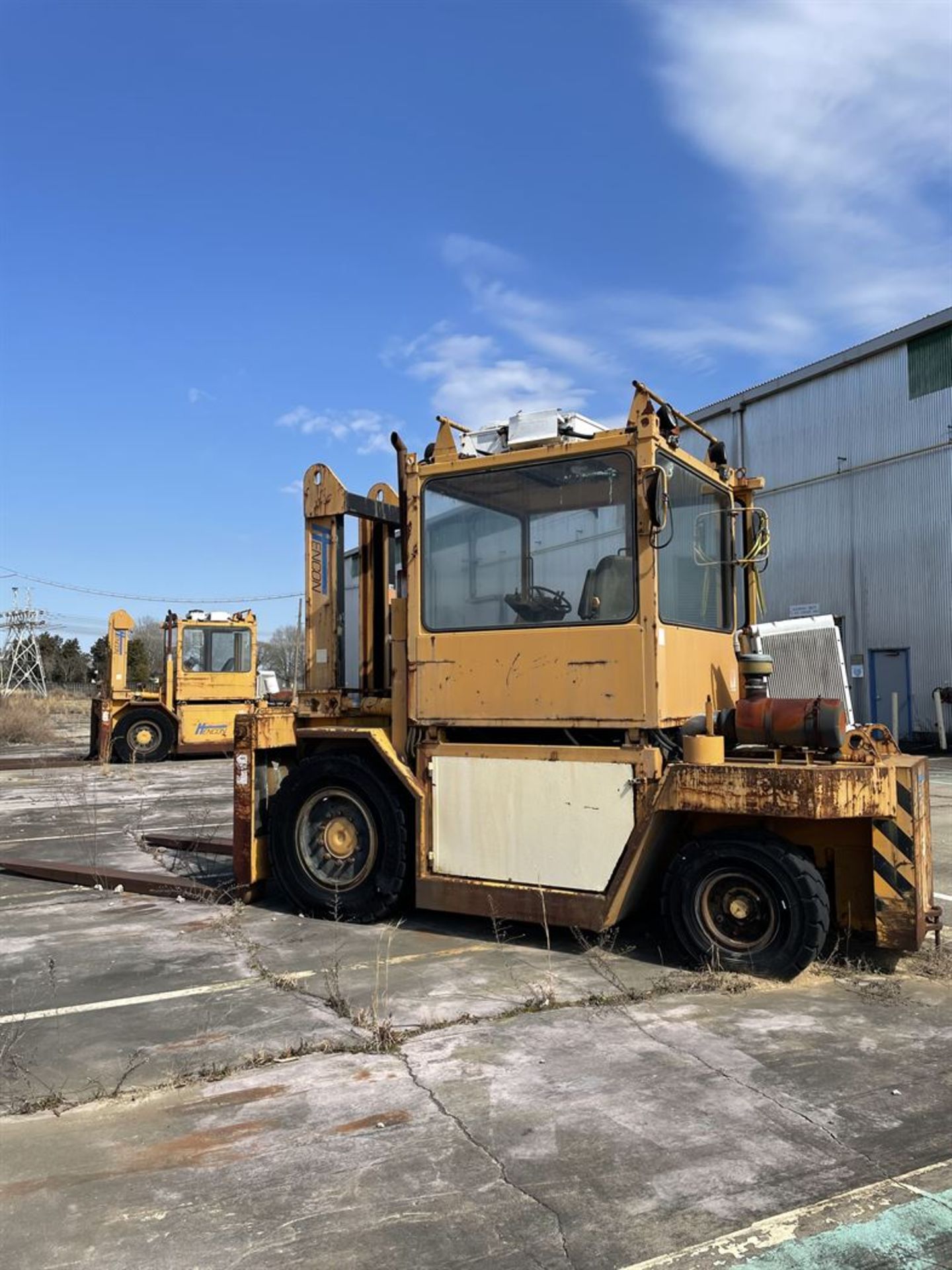 HENCON TR 13,000-Lb. Rough Terrain Diesel Lift Truck, s/n 1783 (Condition Unknown) - Image 3 of 4