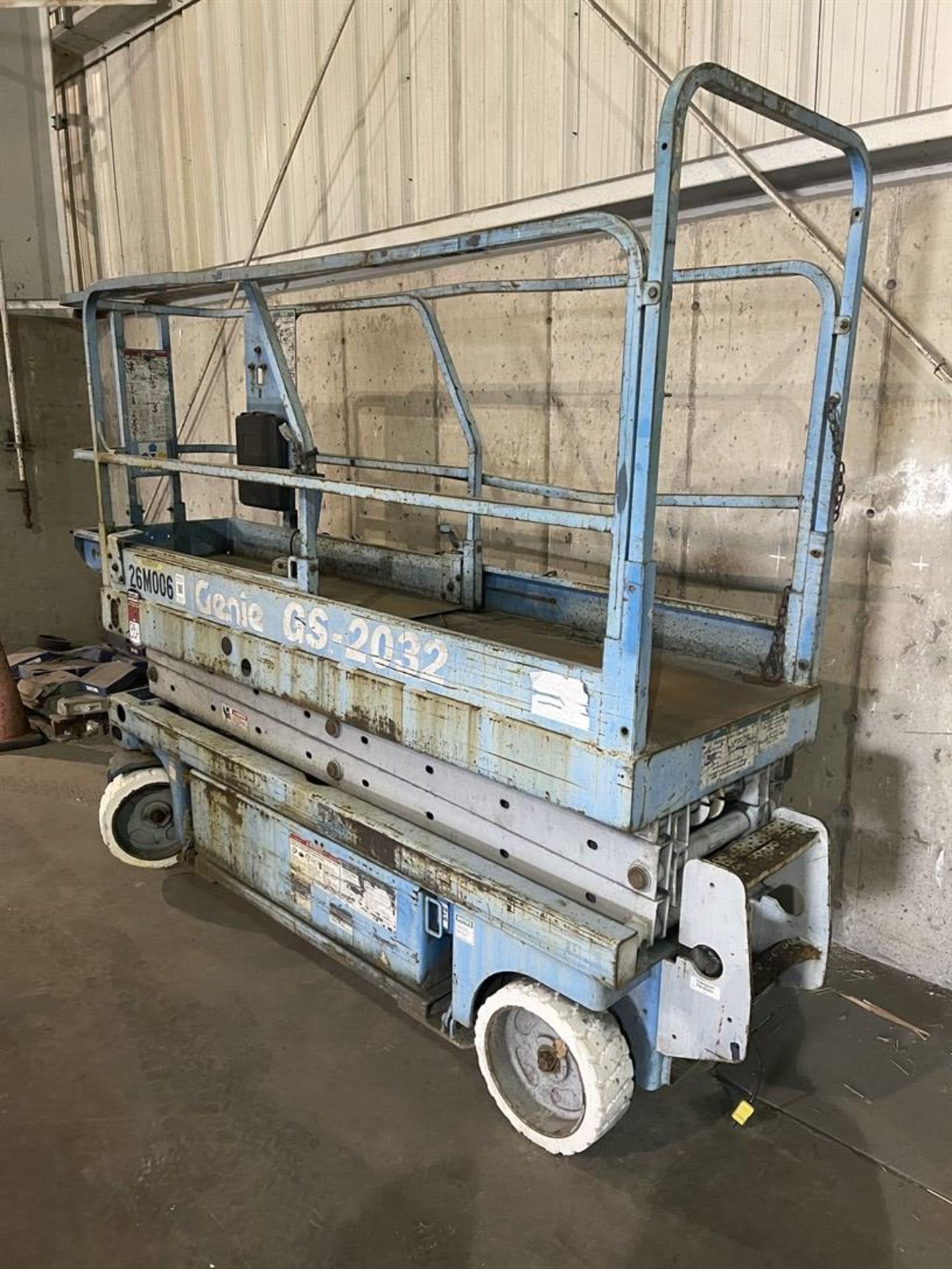 GENIE GS-2032 Electric Scissor Lift, s/n na, 309 Hours - Image 2 of 4