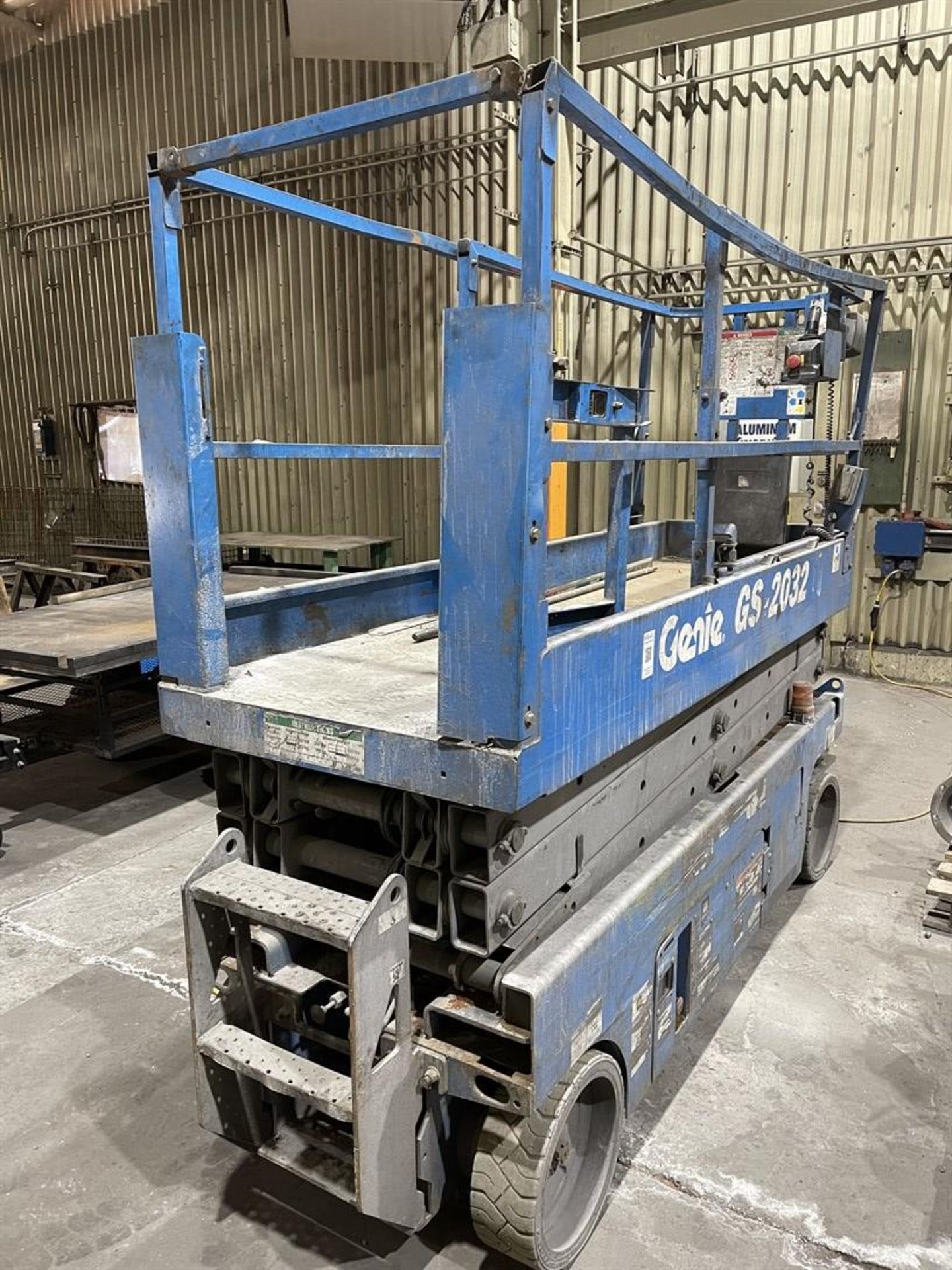 2008 GENIE GS-2032 Electric Scissor Lift, s/n GS3208-93346, 253 Hours - Image 4 of 6