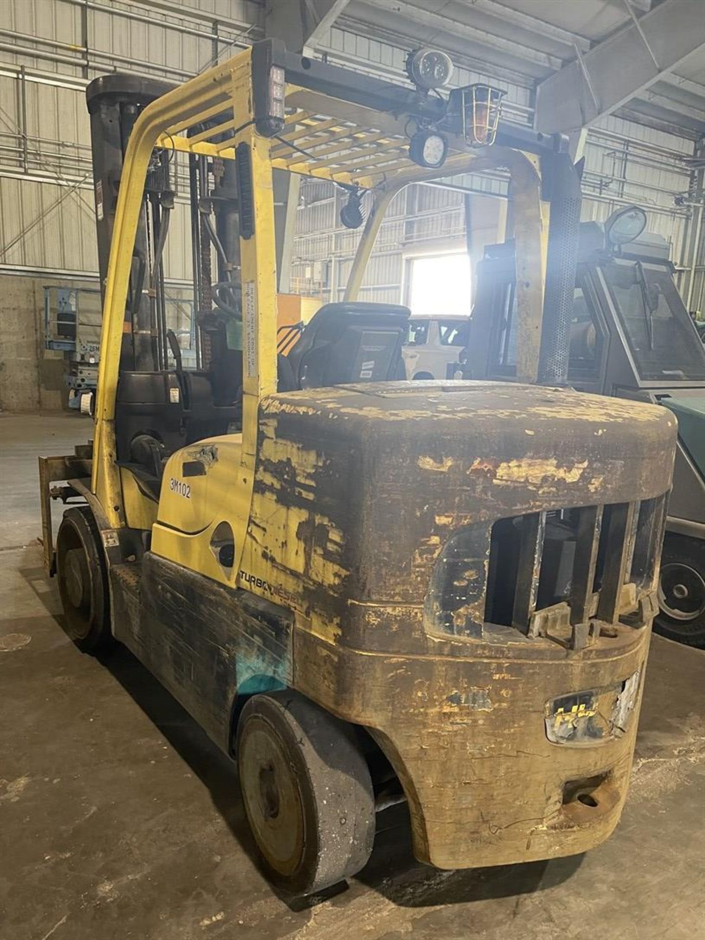 2012 HYSTER S155FT Turbo Diesel Forklift, s/n F024V01758K, 15,000 Lb. Capacity, 2-Stage Mast, Fork - Image 7 of 11