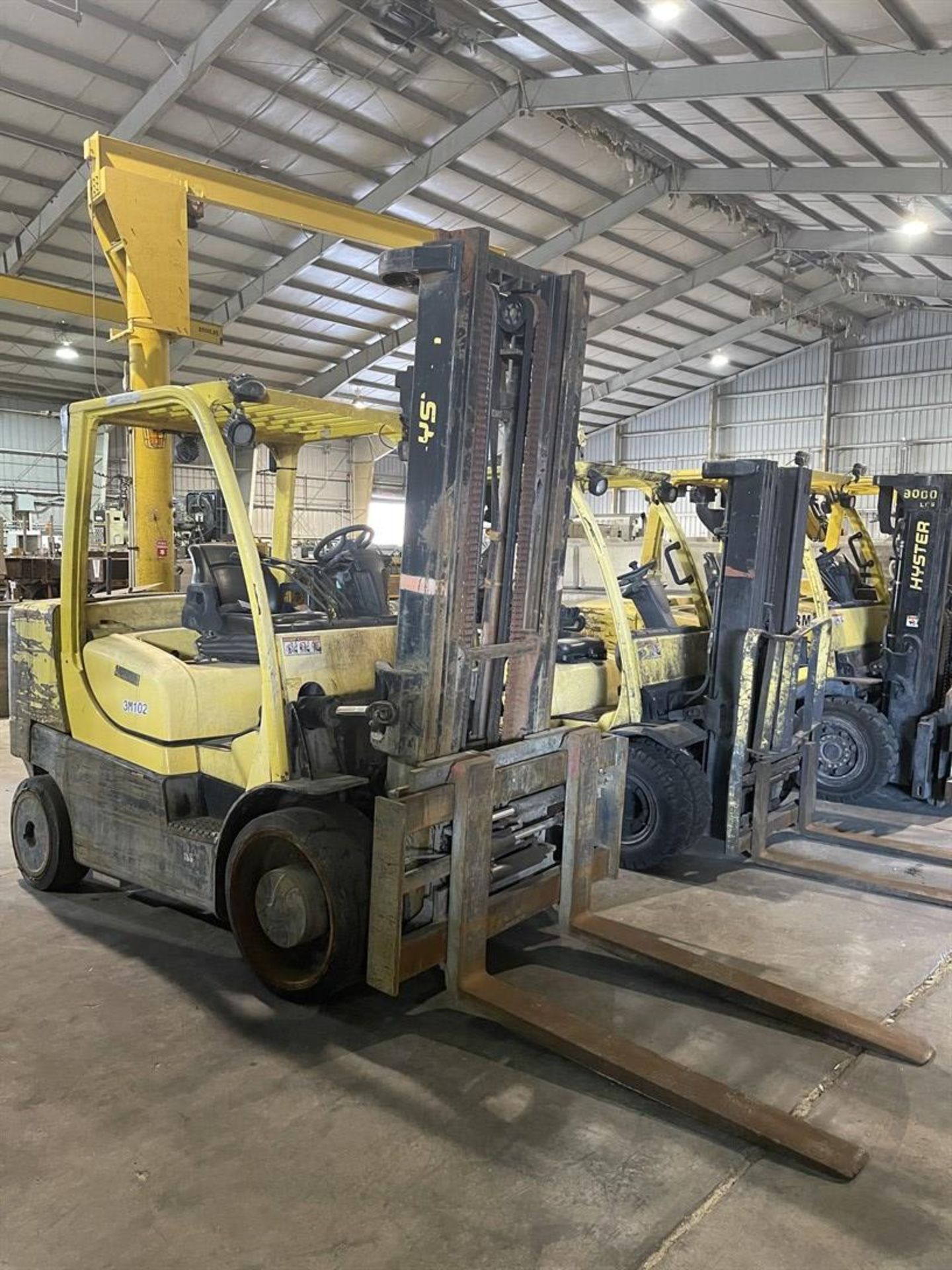 2012 HYSTER S155FT Turbo Diesel Forklift, s/n F024V01758K, 15,000 Lb. Capacity, 2-Stage Mast, Fork - Image 5 of 11