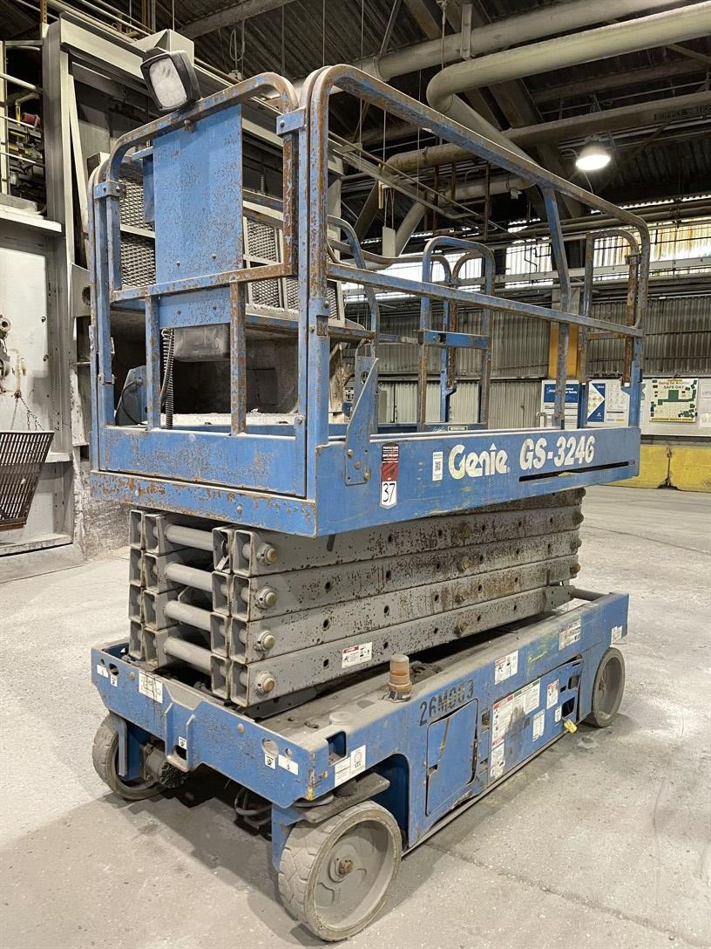 2008 GENIE GS-3246 Electric Scissor Lift, s/n GS4608-93702, 119 Hours