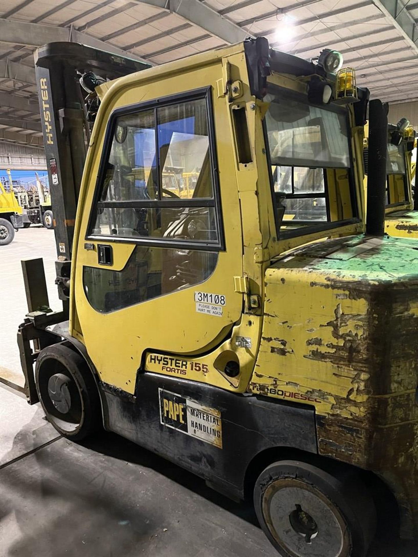 2015 HYSTER S155FT Turbo Diesel Forklift, s/n G024V02214N/SPR2046862-5R0, 15,000 Lb. Capacity, - Image 5 of 11