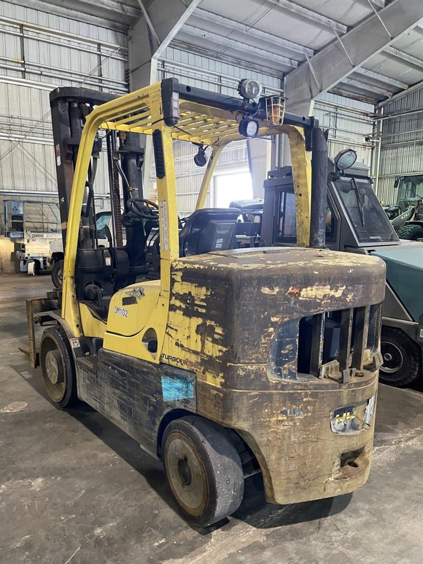 2012 HYSTER S155FT Turbo Diesel Forklift, s/n F024V01758K, 15,000 Lb. Capacity, 2-Stage Mast, Fork - Image 2 of 11